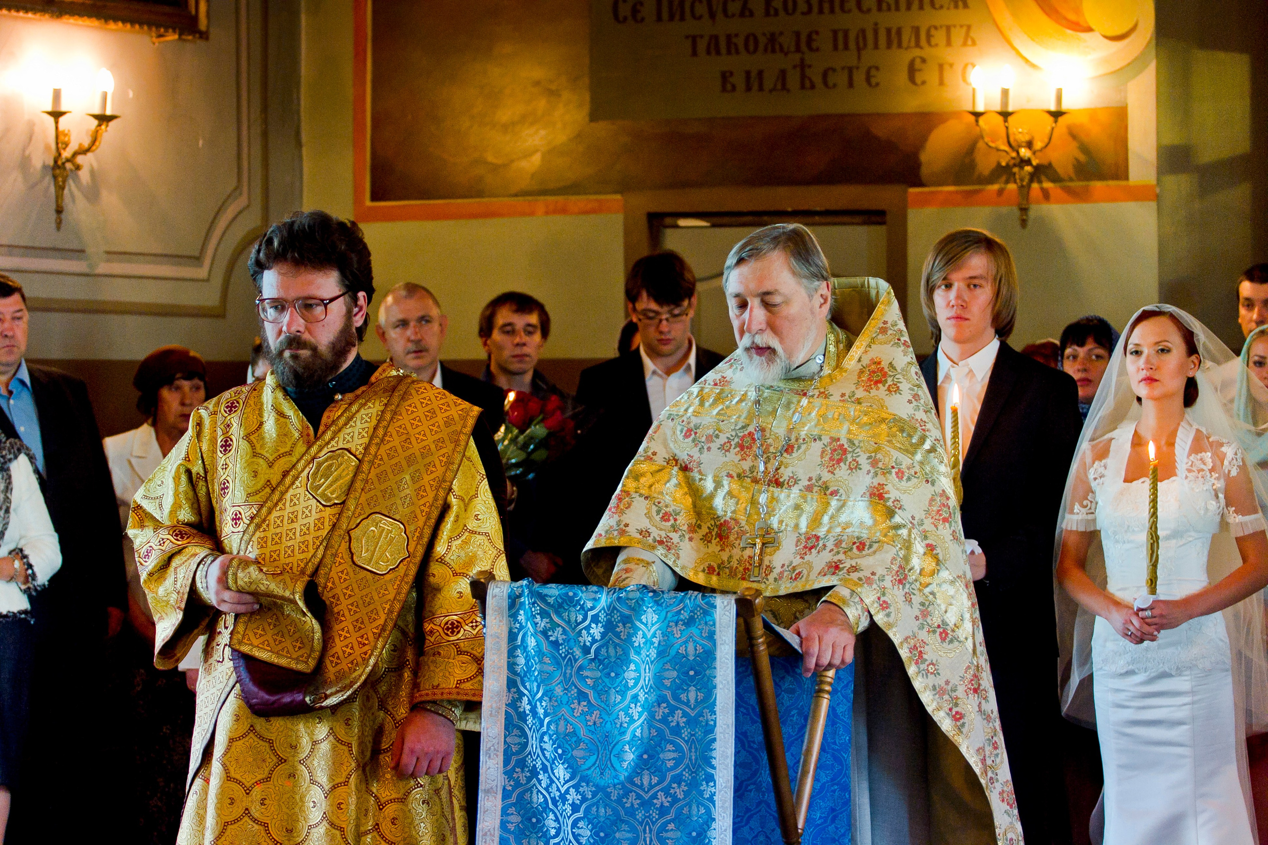 Свадьба Юра и Юля Венчание. Skazka.wfolio.pro