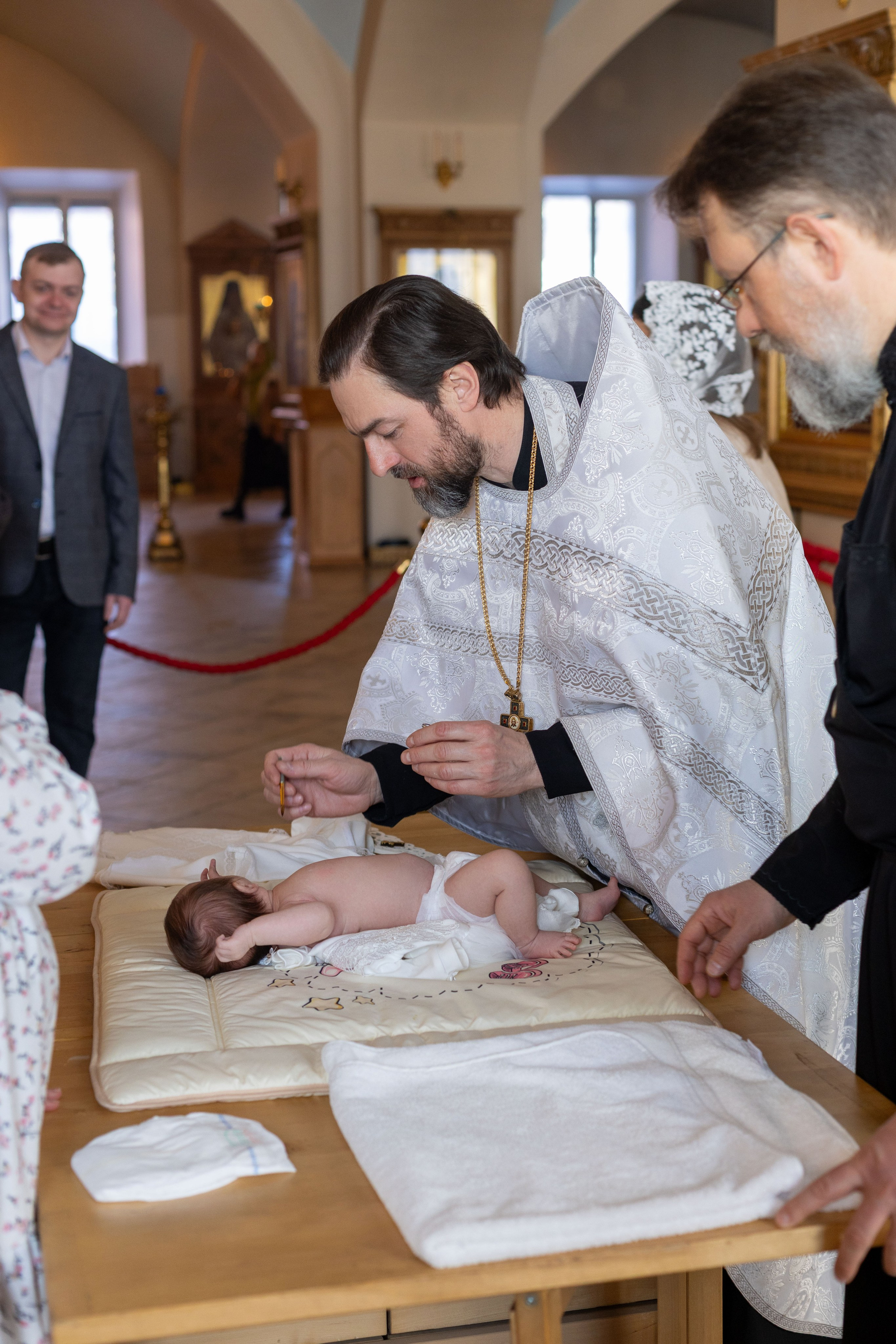 Крещение Милании. Семейный и детский фотограф Анна Петракова