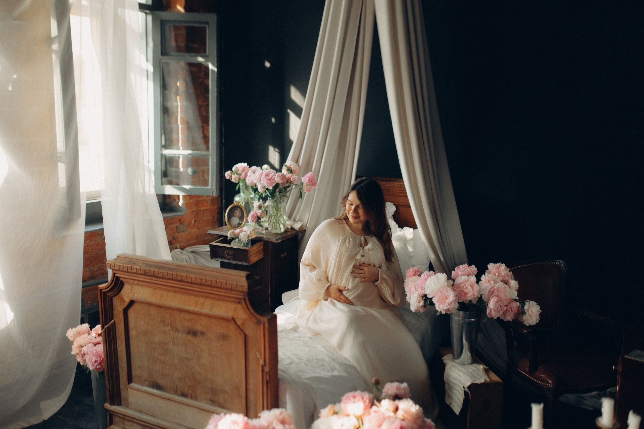 В ожидании. Семейный фотограф в Москве Екатерина Денисенко | Фотосессии без постановки дома и в студии