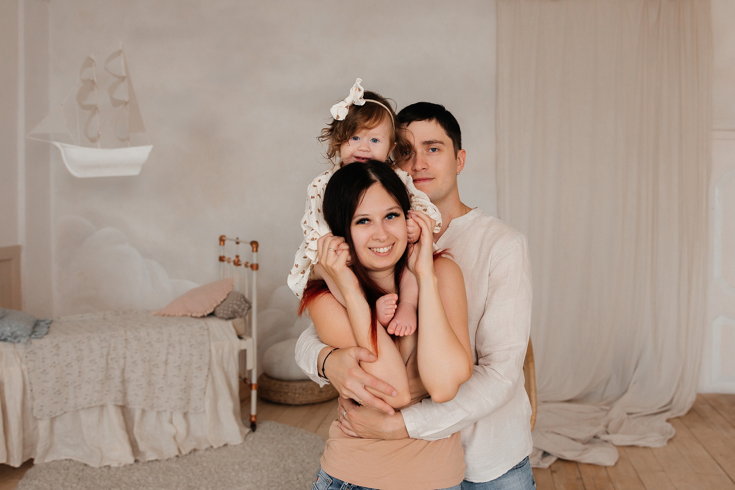 Годик Софии. Фотограф новорожденных Тверь Диана Муляева