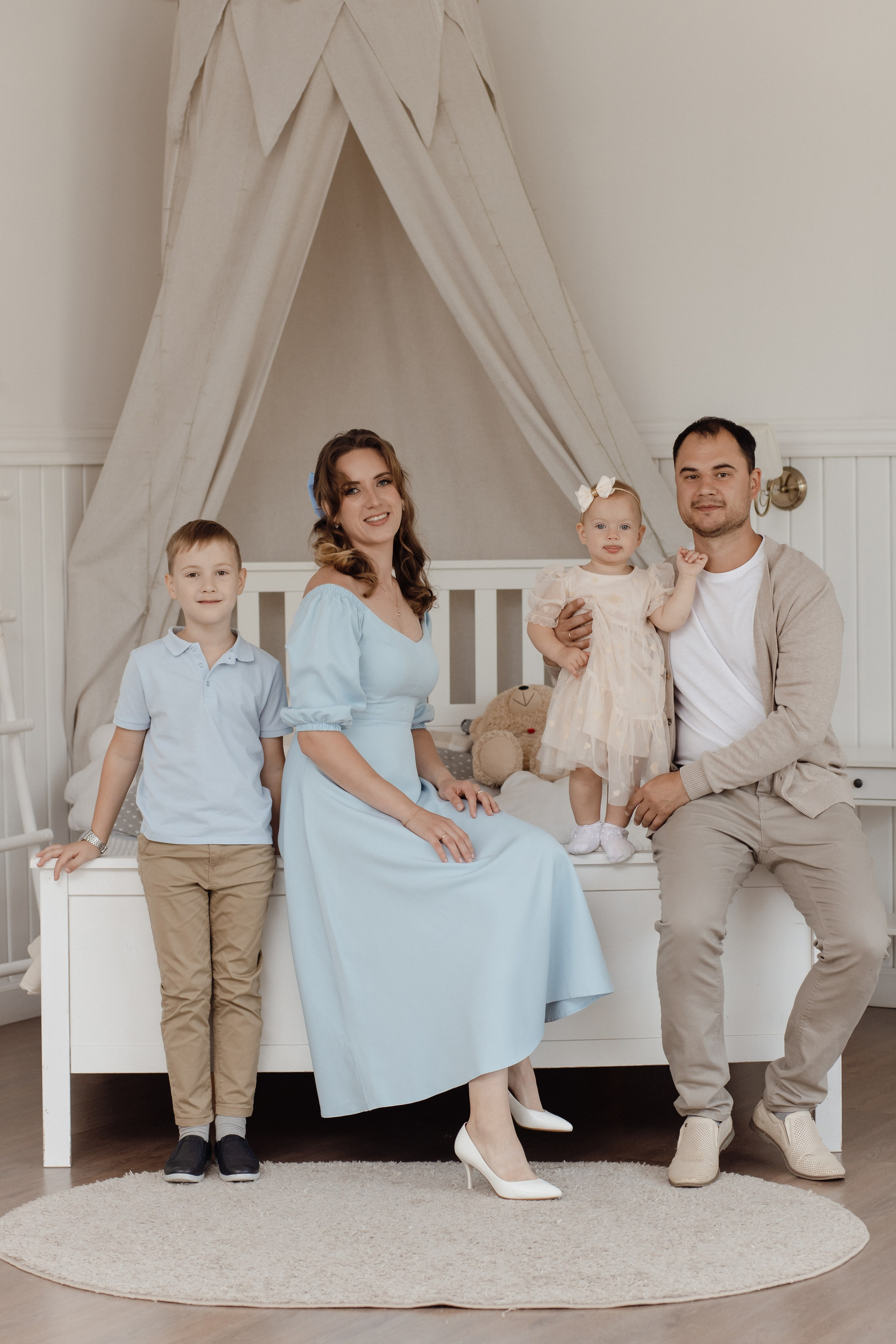 Для четверых. Семейный и свадебный фотограф в Челябинске Мария Леонтьева