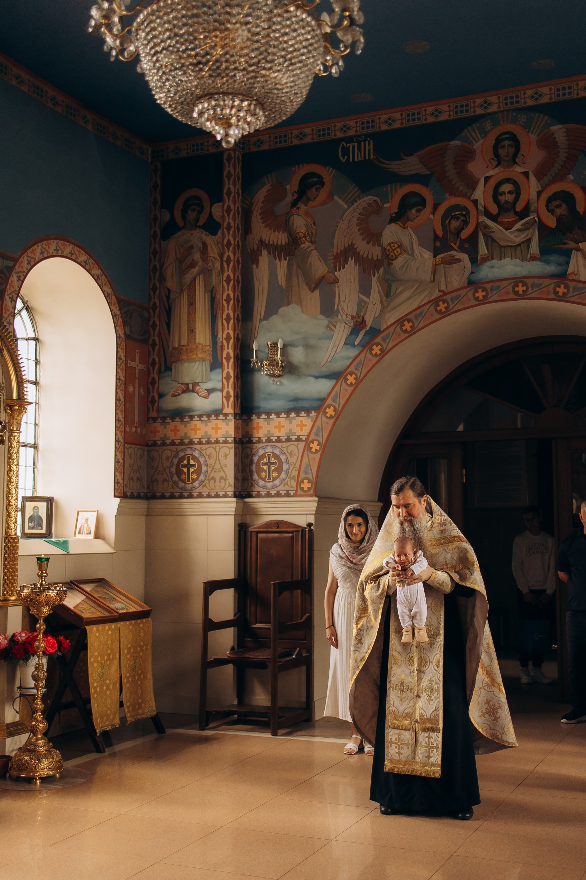 Крещение Николая и Александра. Семейный фотограф в Краснодаре Храмова Анна
