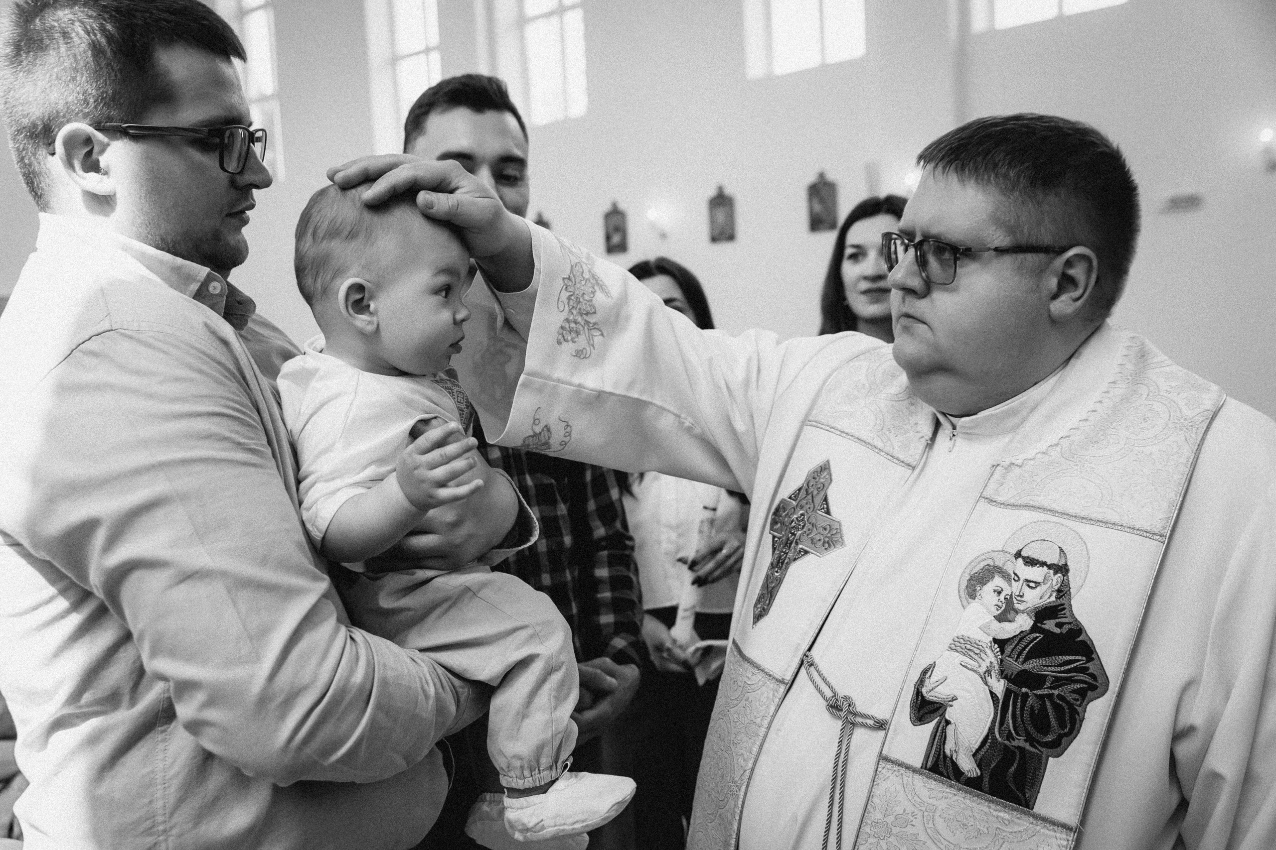 Крещение Назара. Семейный фотограф Минск Усова Ольга