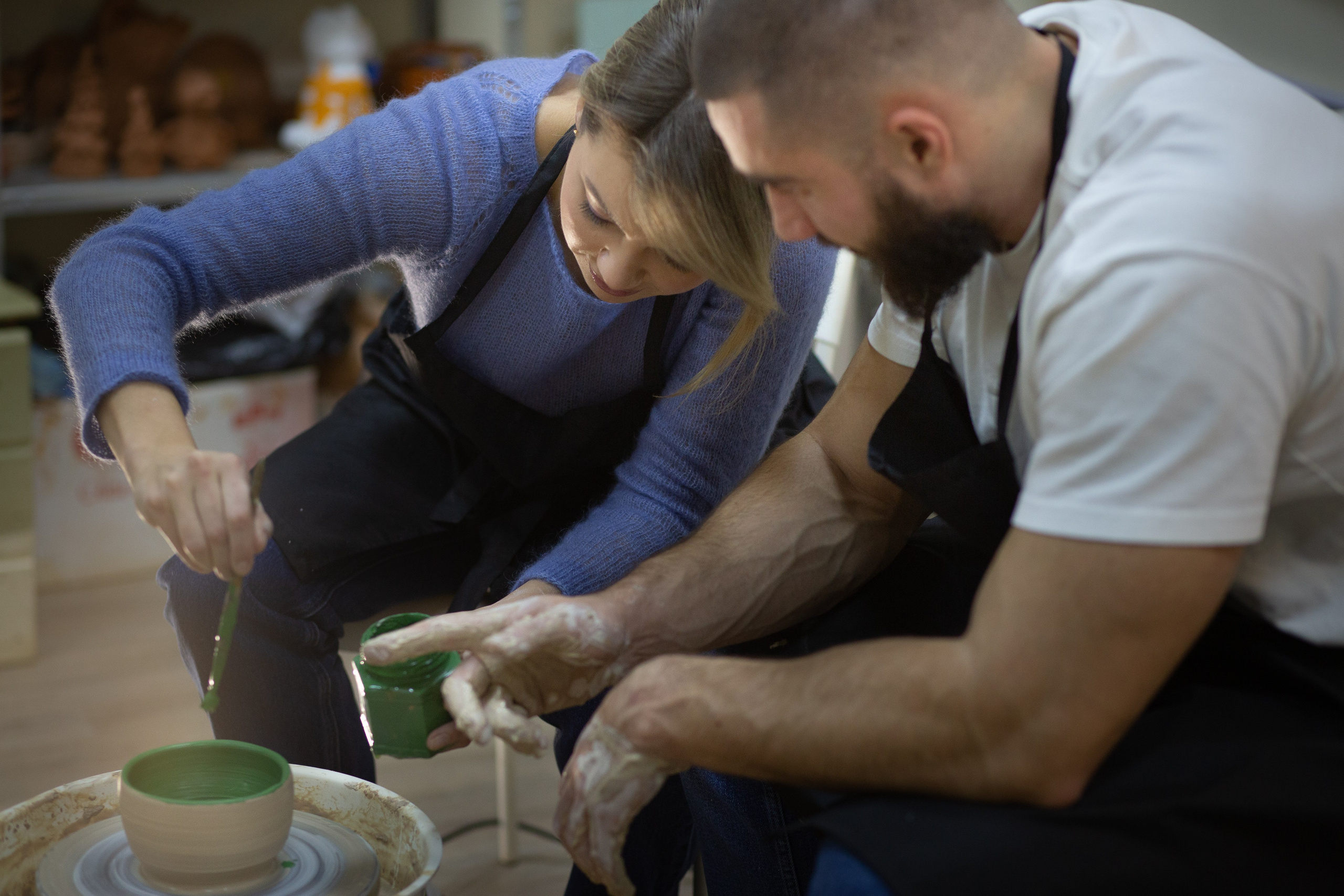 Мастер-класс для двоих. Фотограф в Новосибирске Краснова Евгения