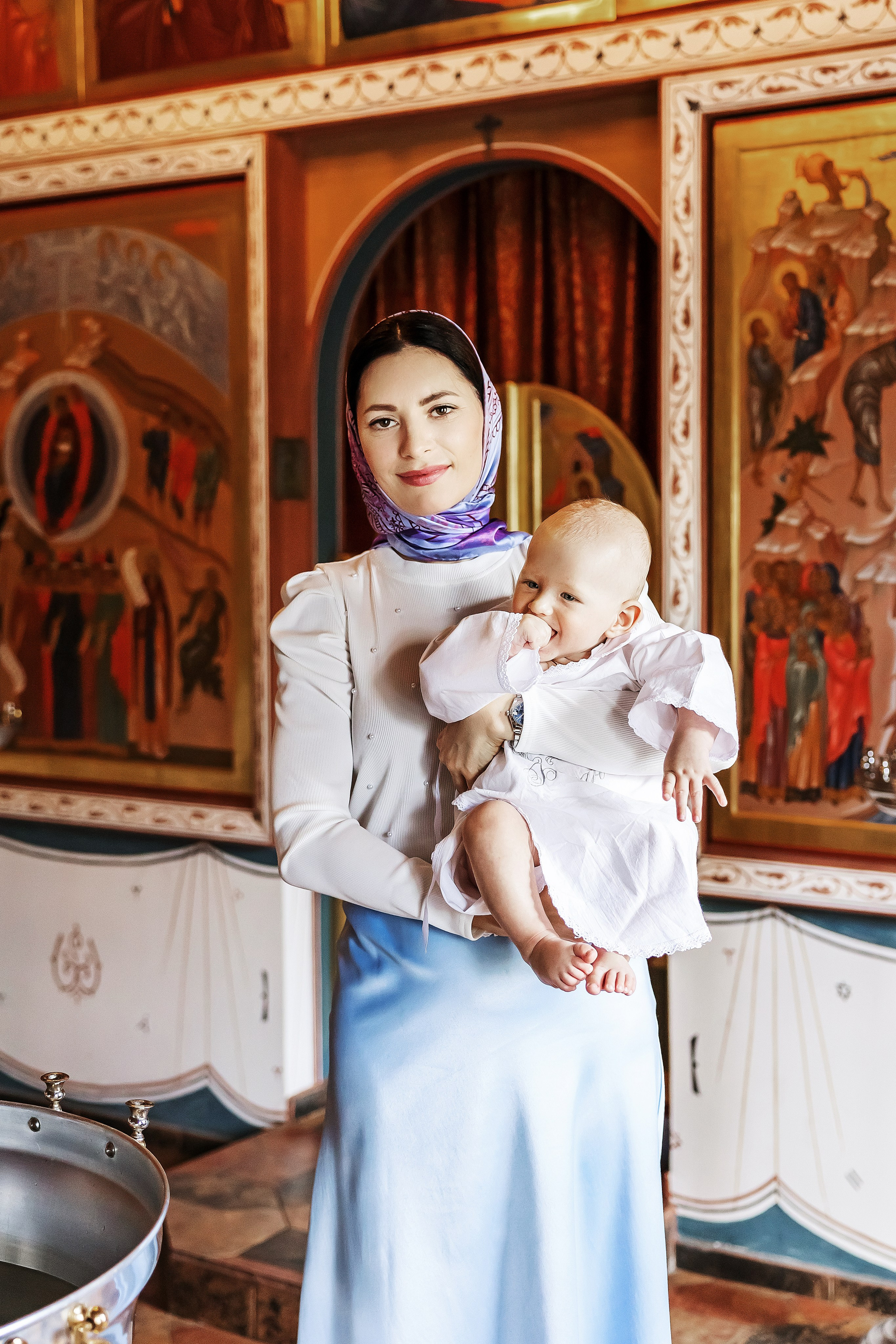 Крещение Богдана. Фотограф г. Москва Олеся Пантелеева