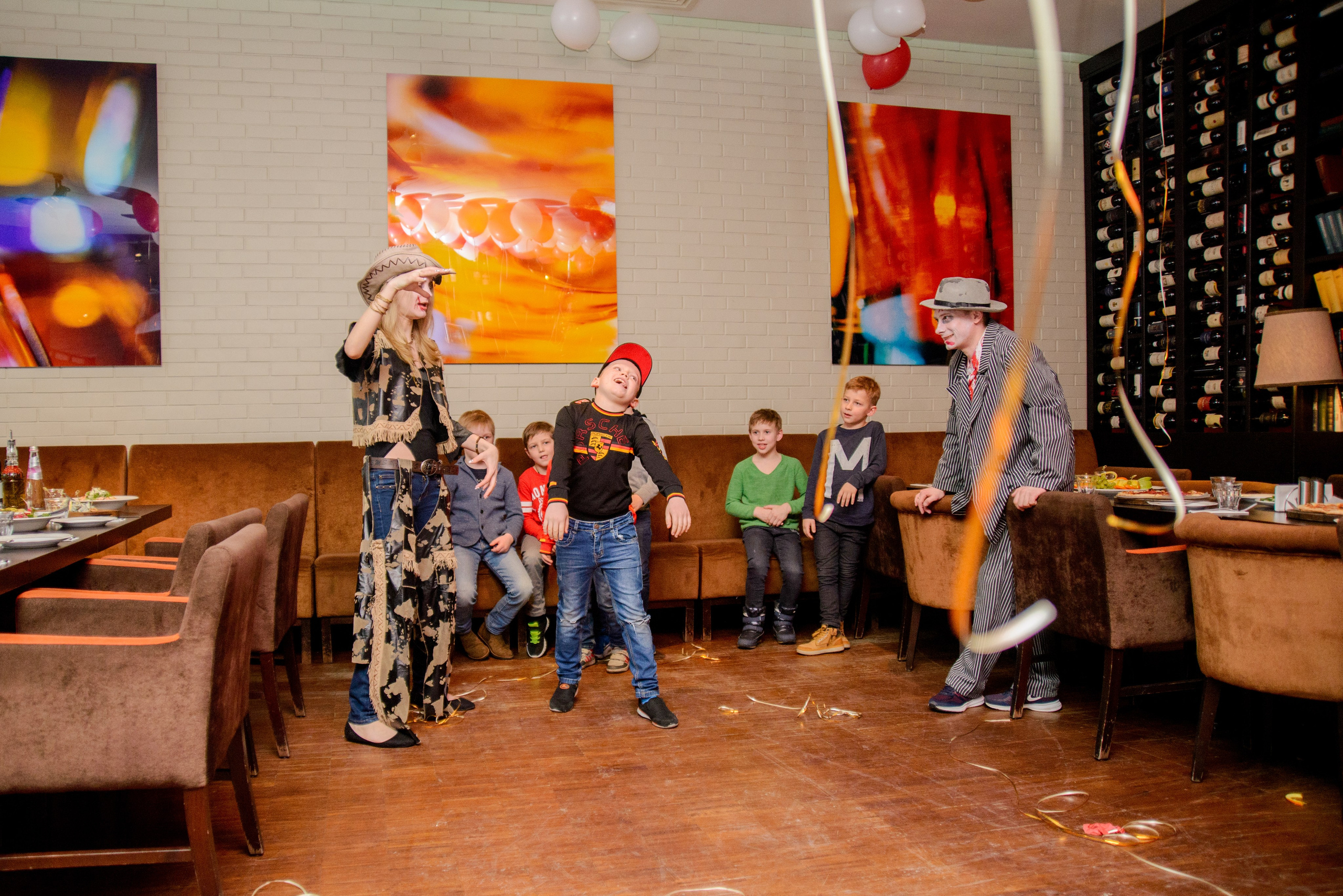 Детский день рождения в ресторане