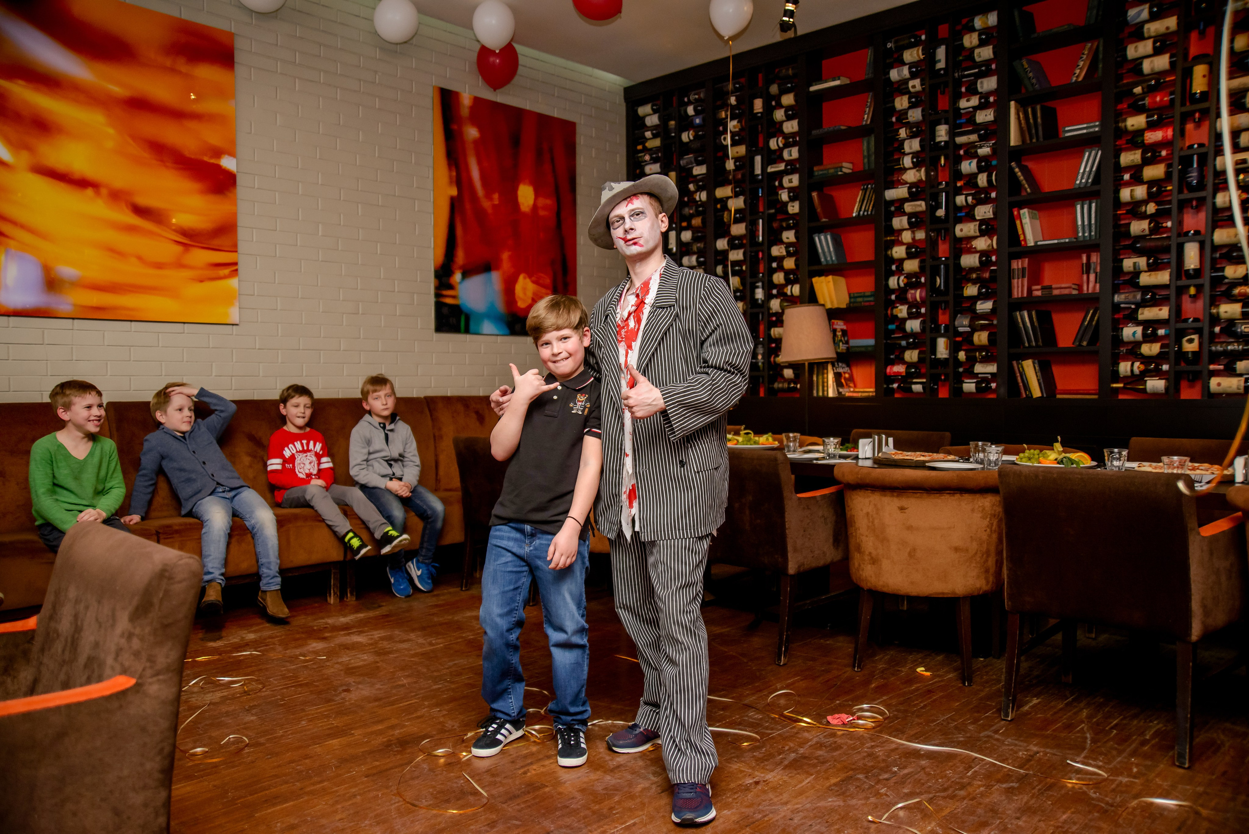 Детский день рождения в ресторане