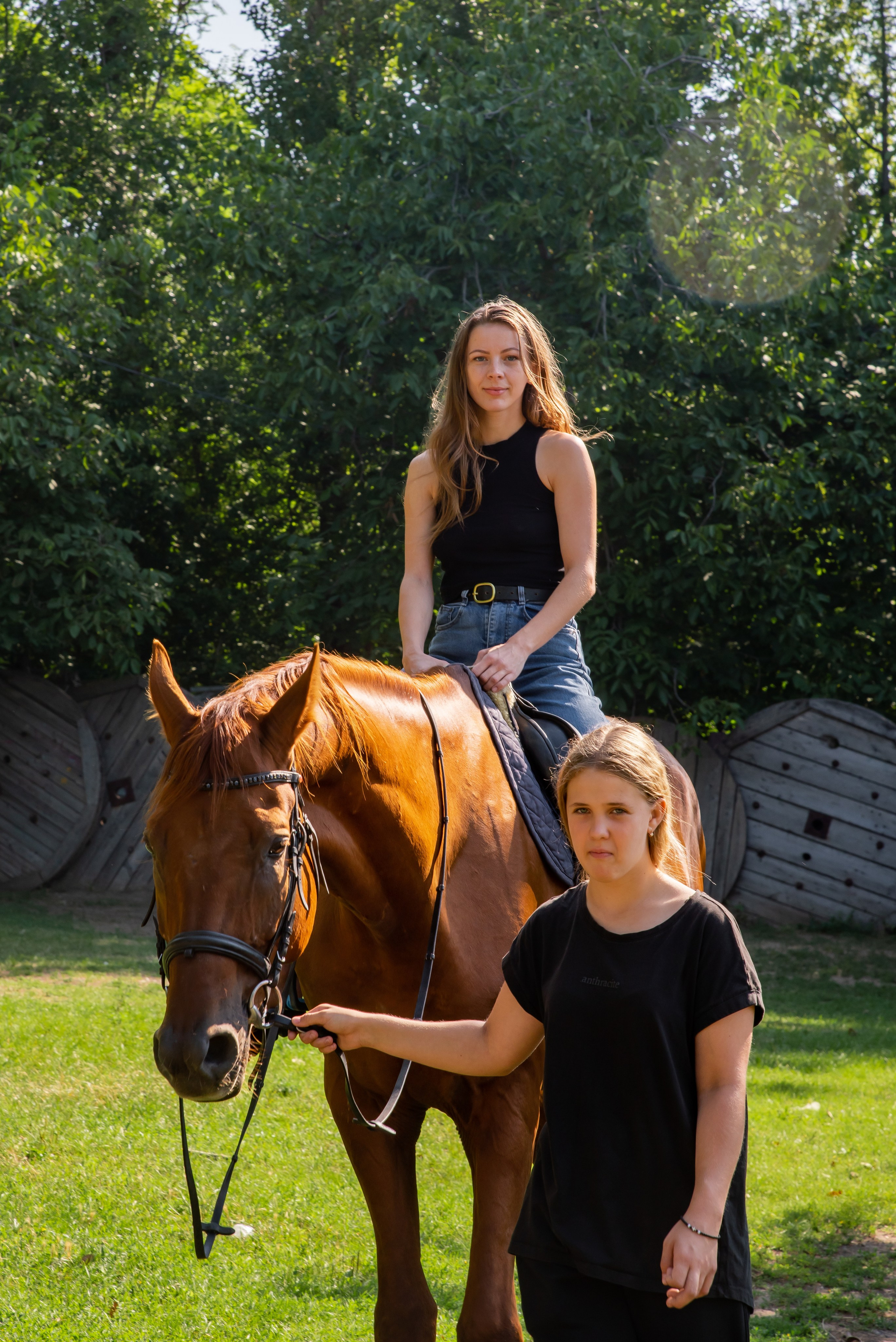 Конная прогулка. Фотограф Галина Нестерова