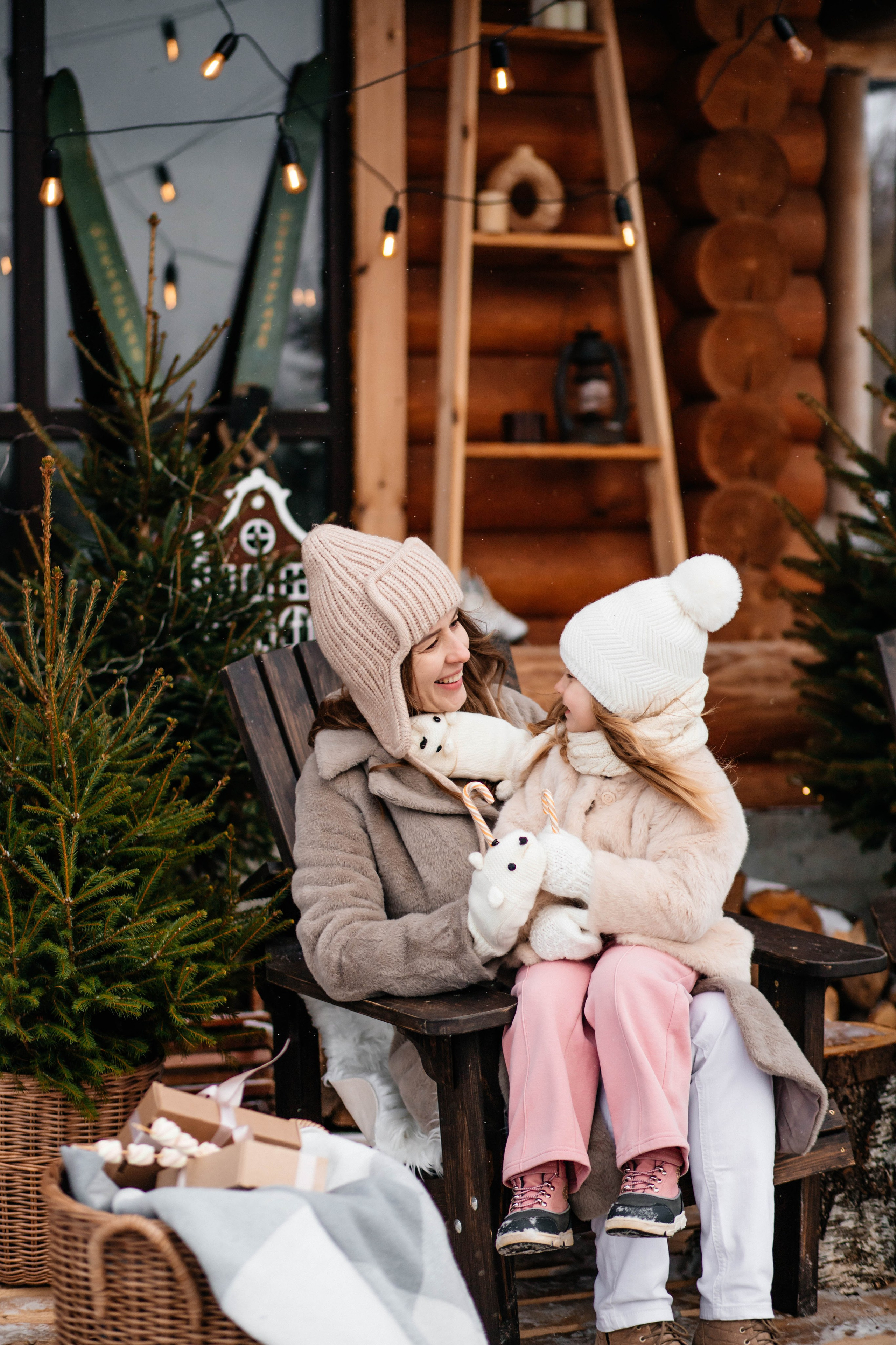 Зимнее мама+доча. Свадебный и семейный фотограф Витебск