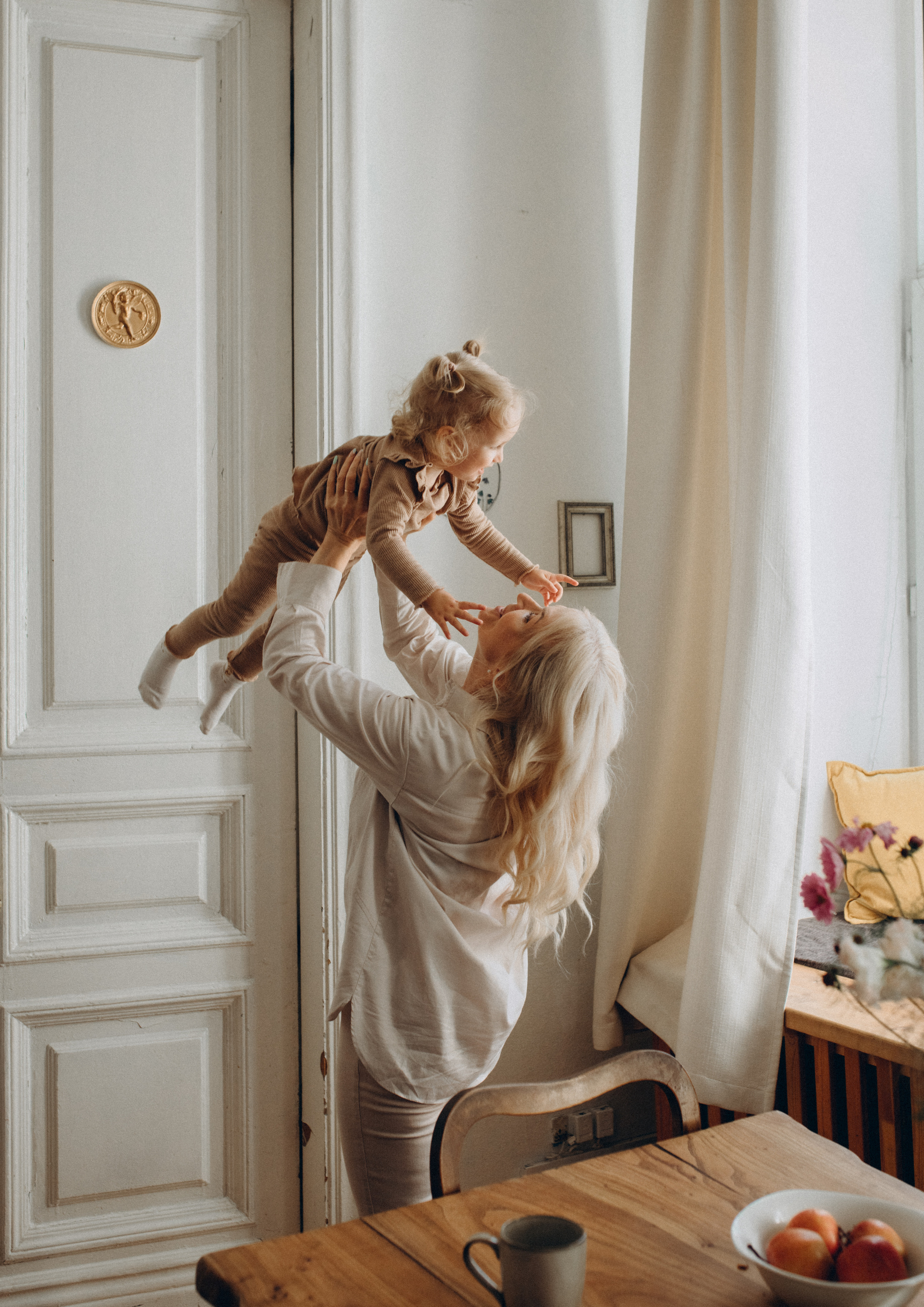 Бабушка и внучка. Семейный и индивидуальный фотограф в Москве Литинская Екатерина