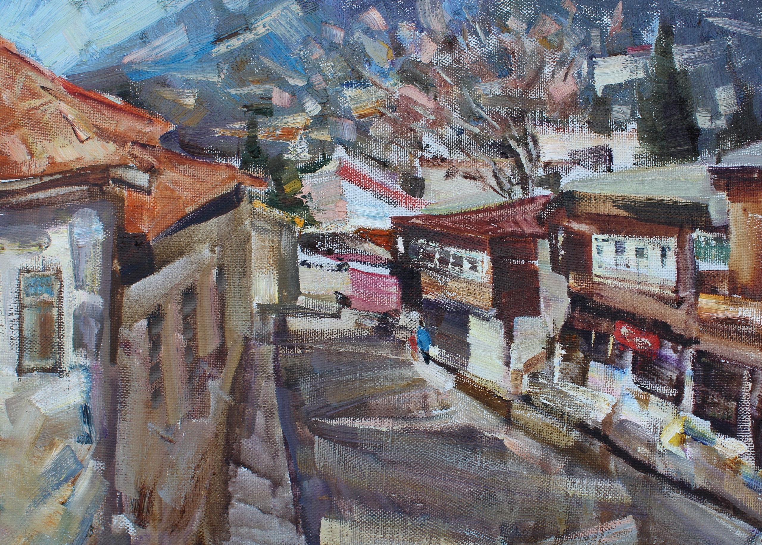 "Гурзуф". 2025. Холст, масло. 50х70 см. Цена: 30000 руб. (В частной коллекции)