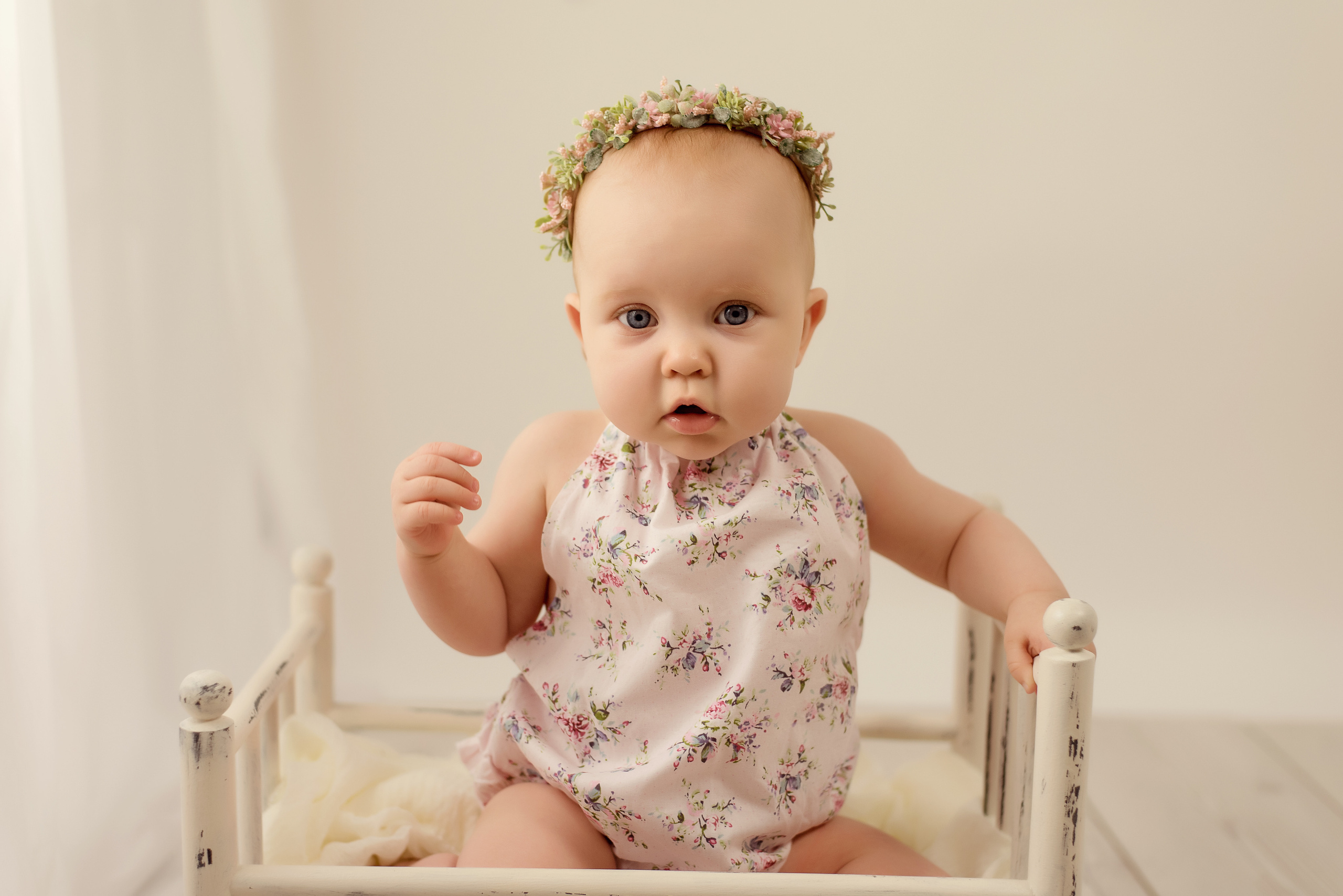 Виктория 8 месяцев. Детский фотограф в Долгопрудном и Москве