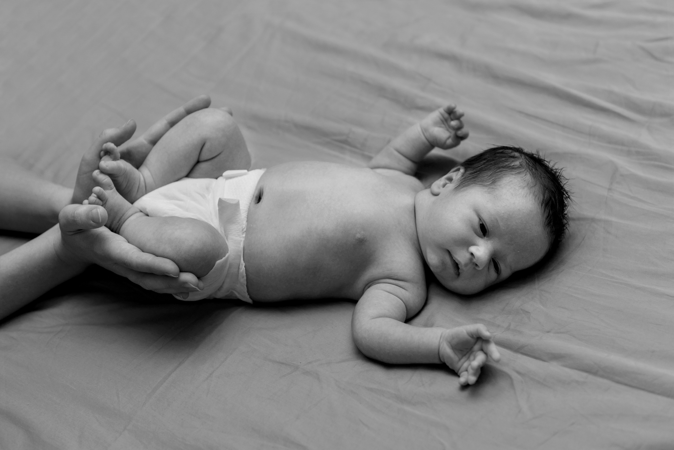 Гриша 16 дней. Детский фотограф в Долгопрудном и Москве