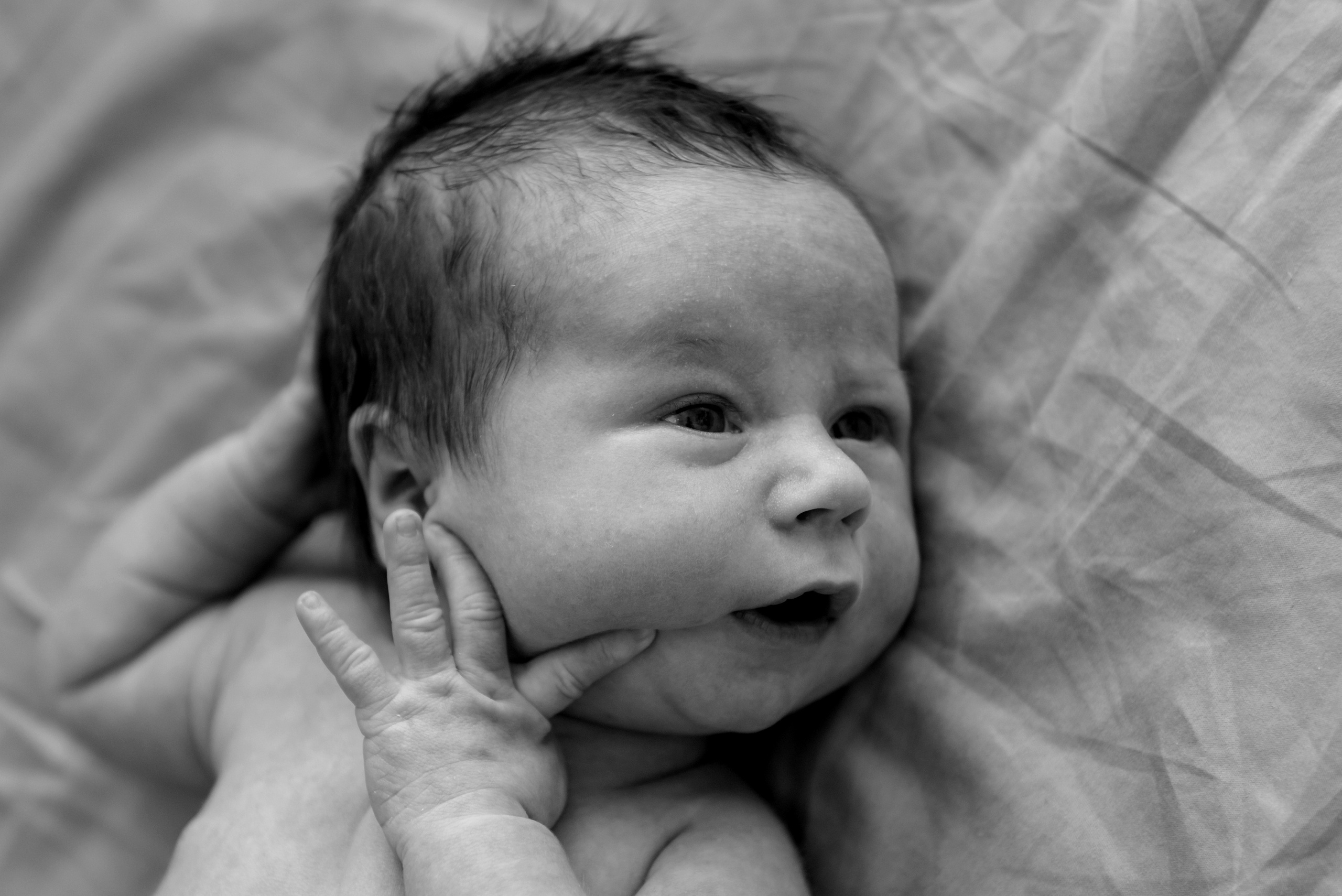 Гриша 16 дней. Детский фотограф в Долгопрудном и Москве