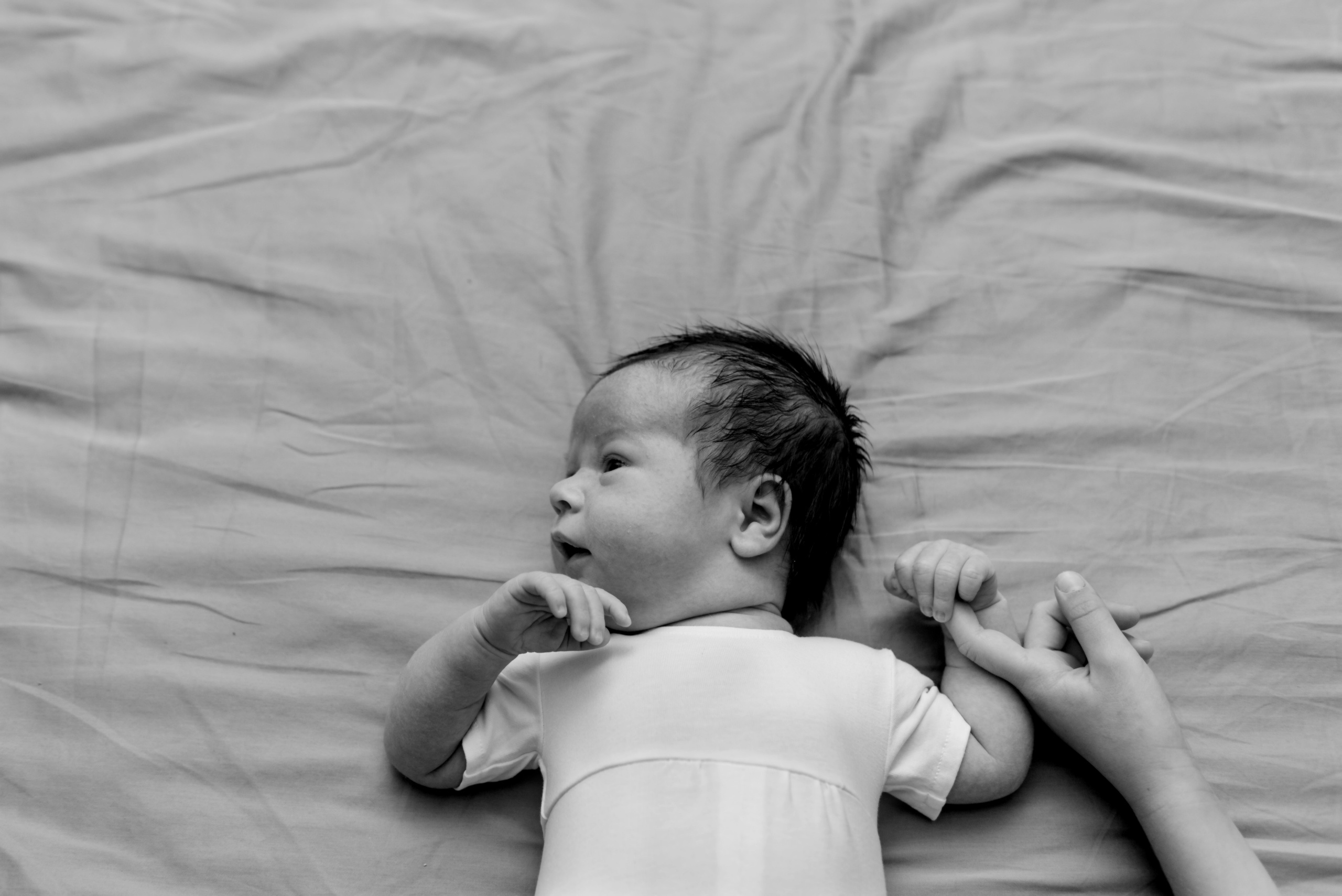 Гриша 16 дней. Детский фотограф в Долгопрудном и Москве