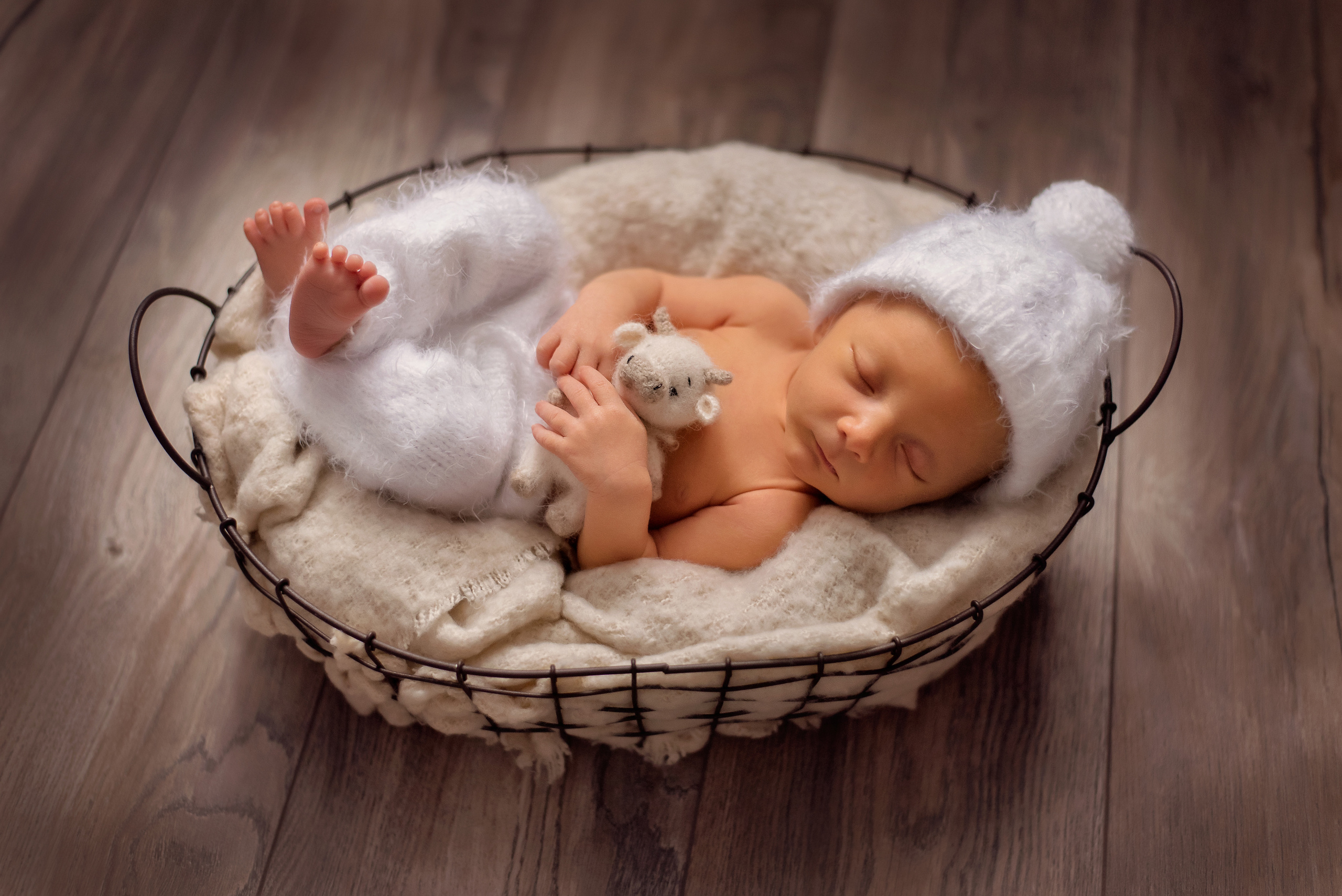 Федор 10 дней. Детский фотограф в Долгопрудном и Москве