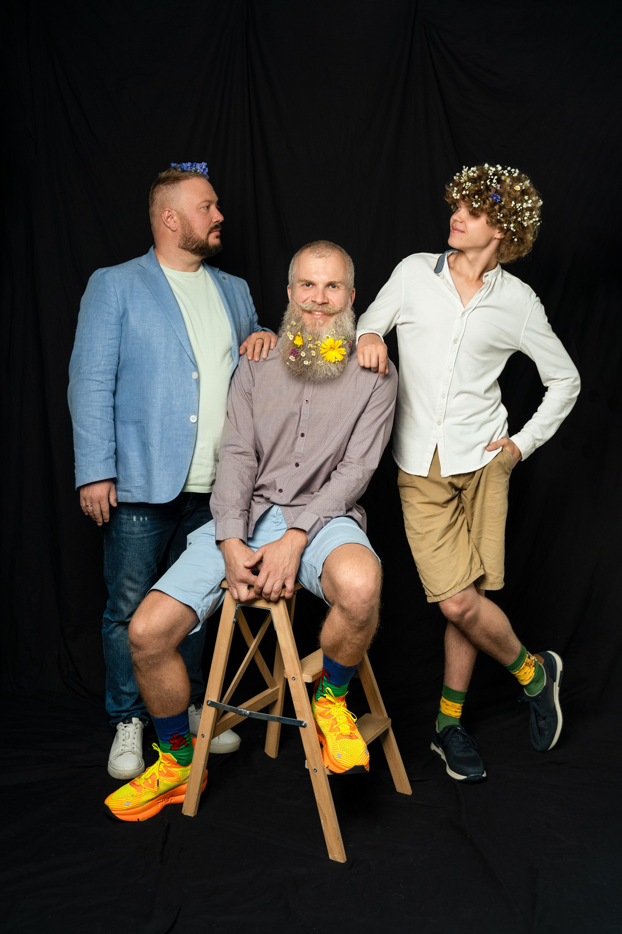 Мужчины в цветах🫀. Фотограф Ольга Молева