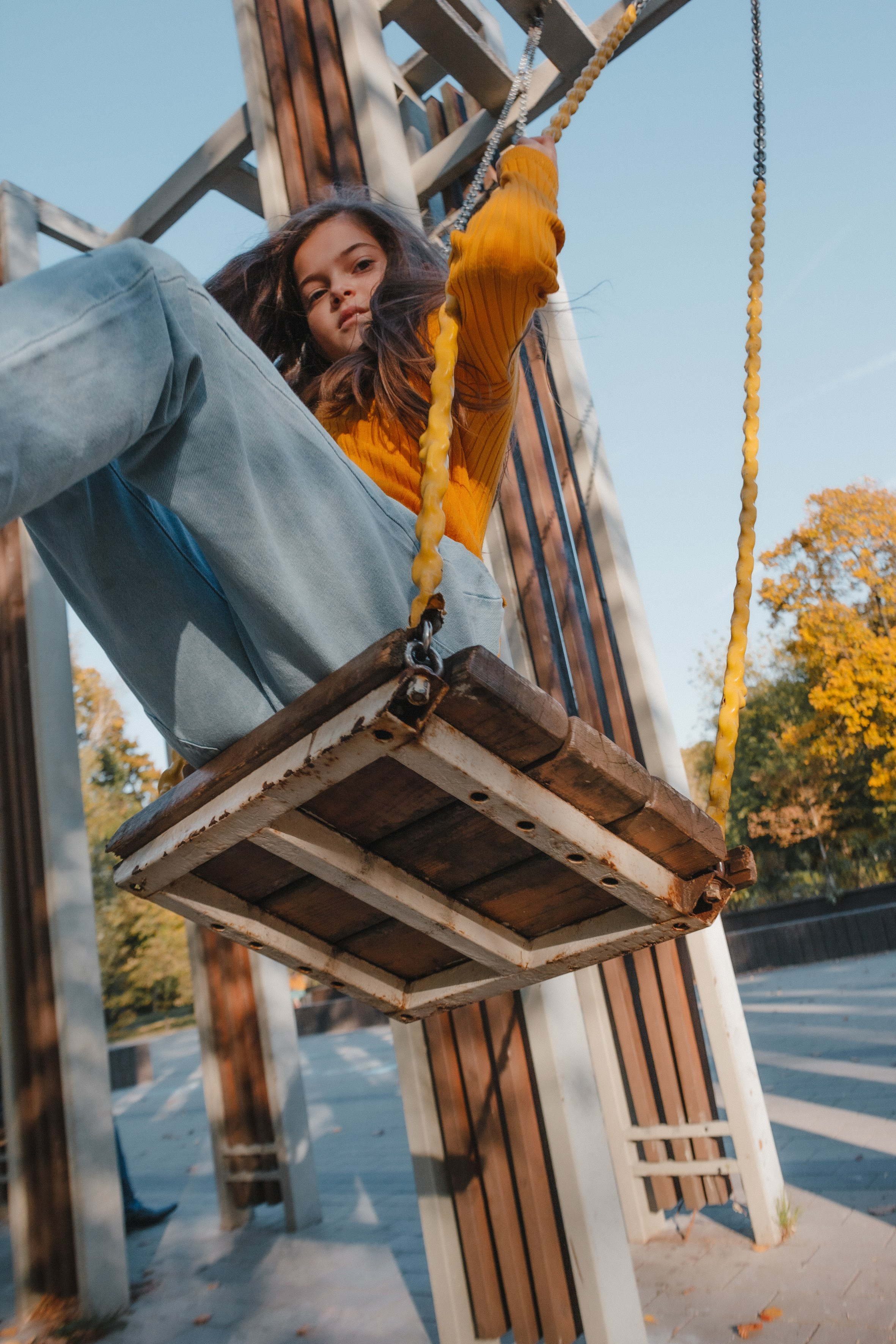 Осенний детский портрет (прогулка). Портретный и репортажный фотограф в Москве, Ольга Ларема