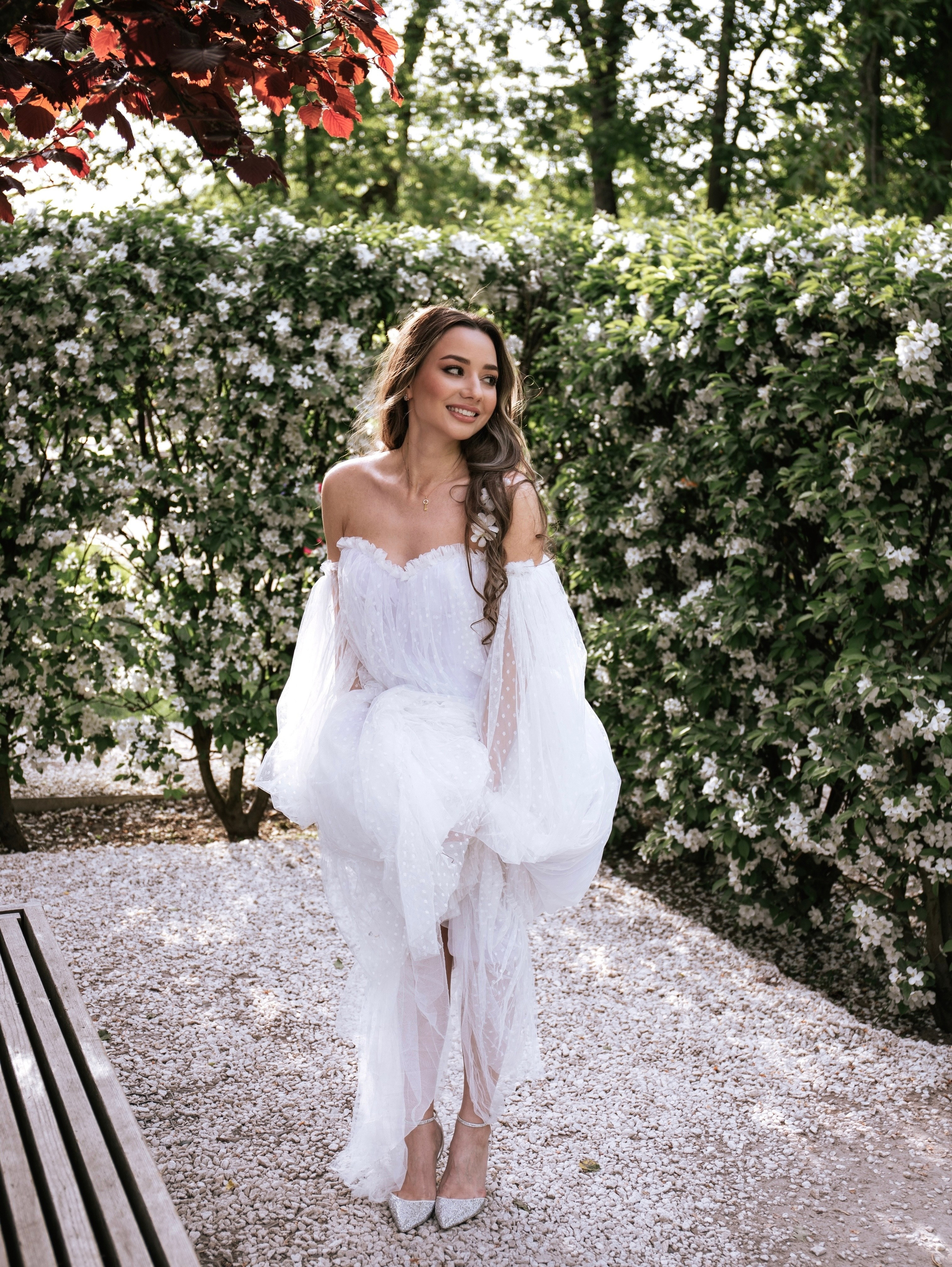 Цветение лабиринта ВДНХ. Свадебный и семейный фотограф в Москве Мила Широких