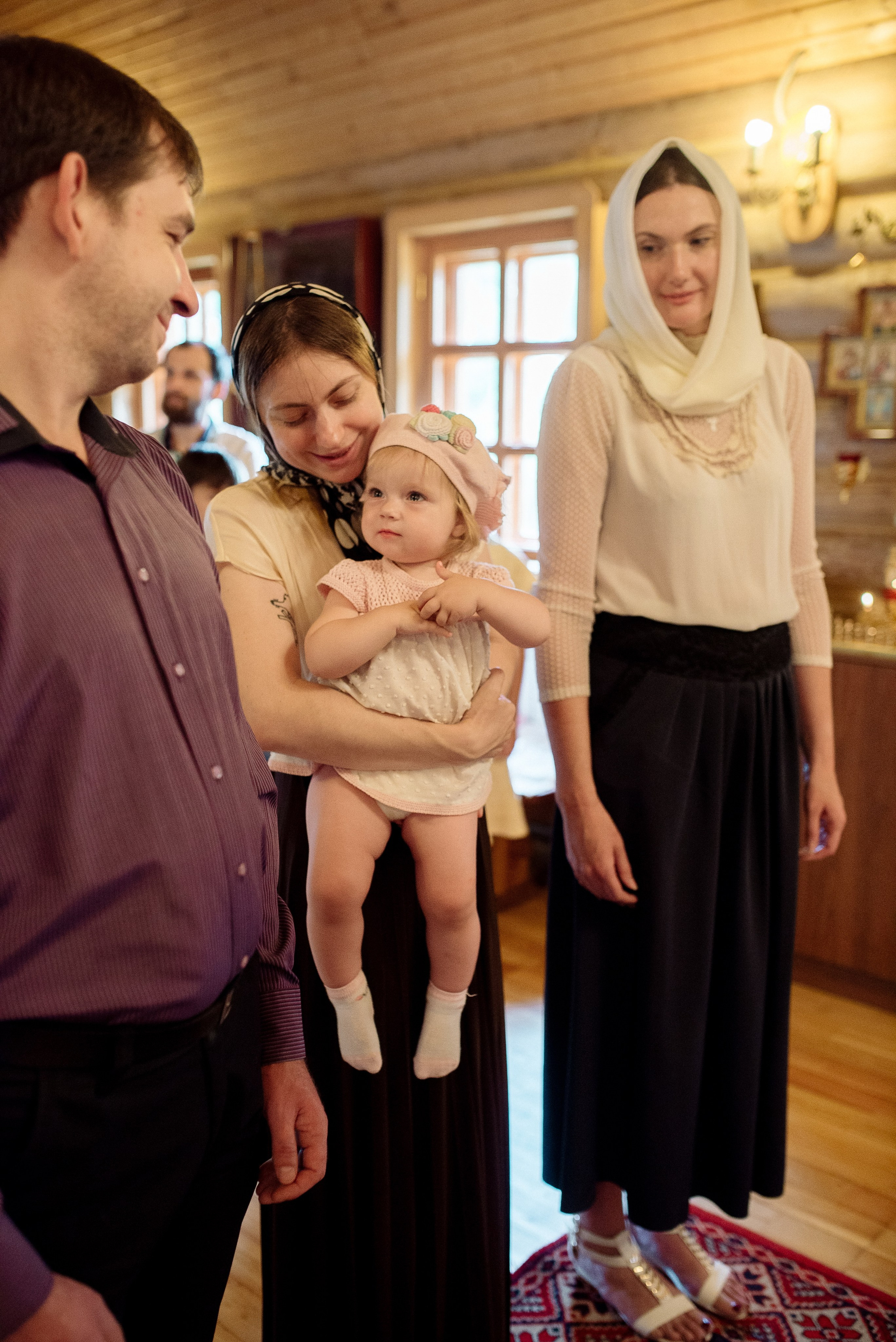 Крещение Глашеньки. Фотограф Мария Стрелкова