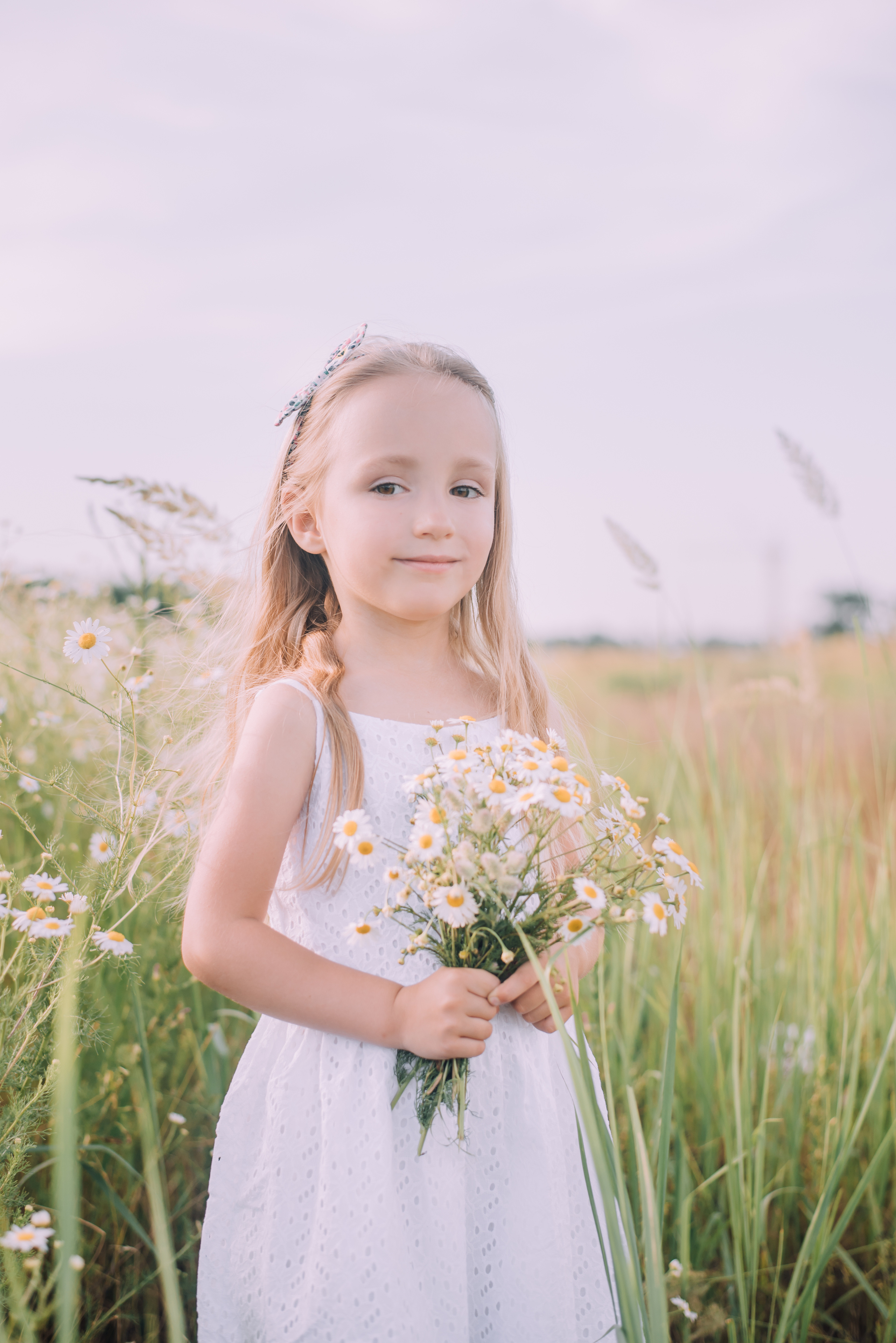 Ромашковая история Марии и Алисы. Фотограф в Краснодаре Зеленкина Дарья