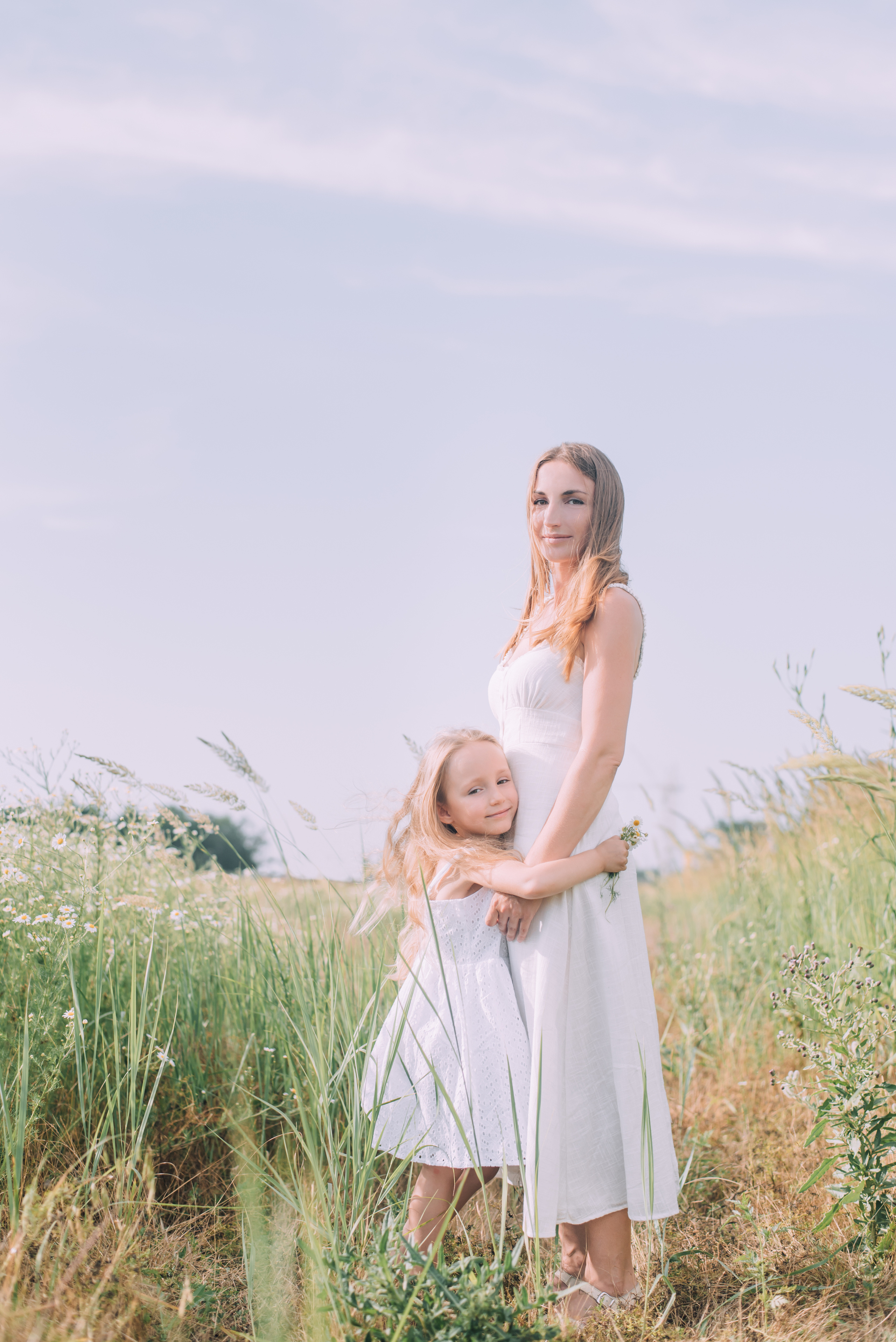 Ромашковая история Марии и Алисы. Фотограф в Краснодаре Зеленкина Дарья