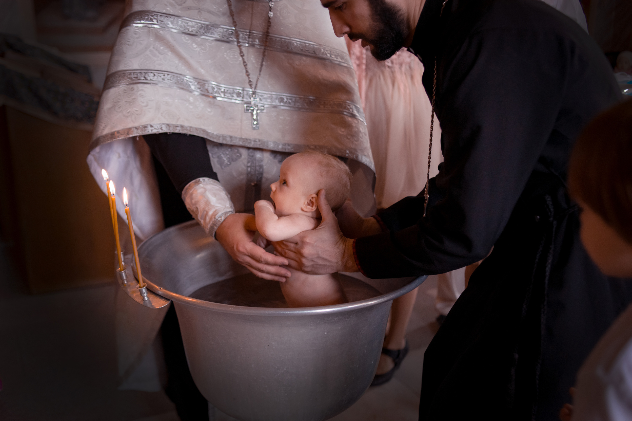 Крещение Даниила. Семейный, детский и церковный фотограф в Воронеже Валентина Борзикова