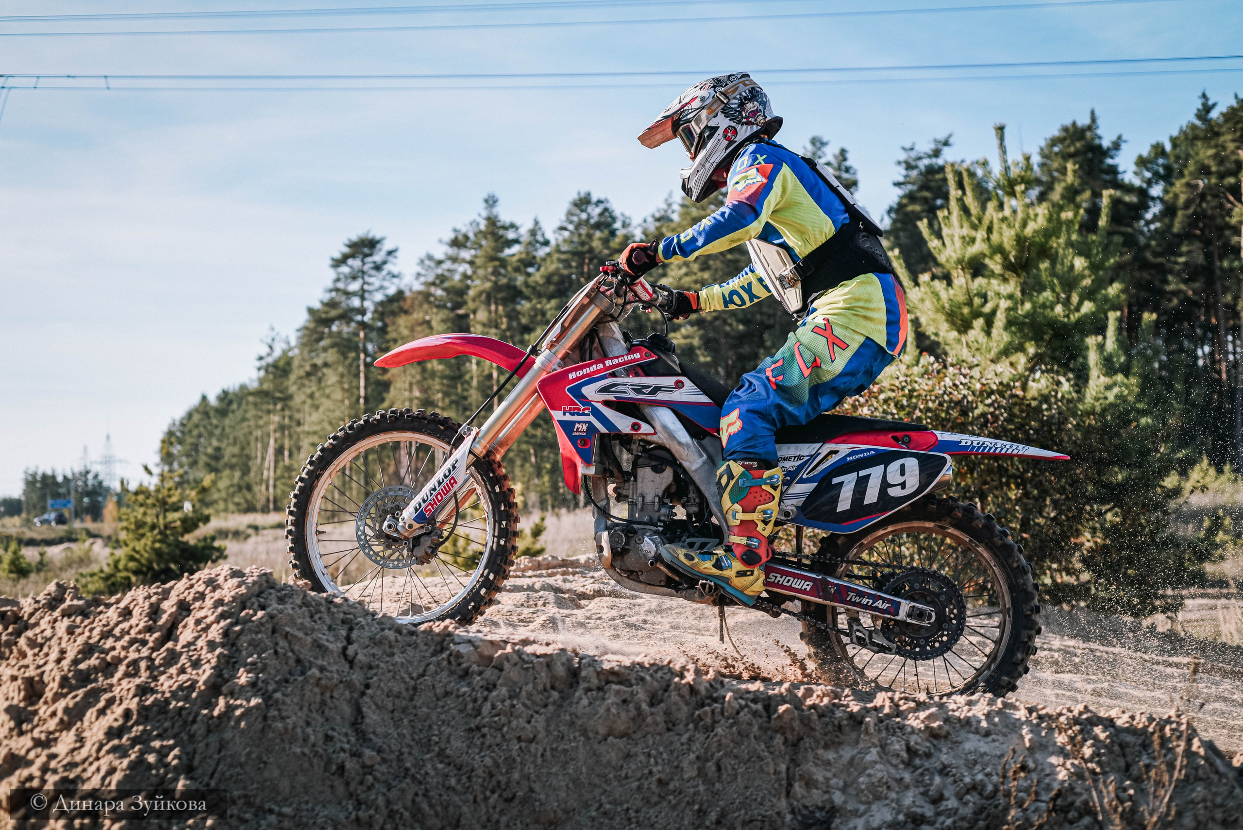 Тренировка по мотокроссу. Мотофотограф в Нижнем Новгороде Динара Зуйкова