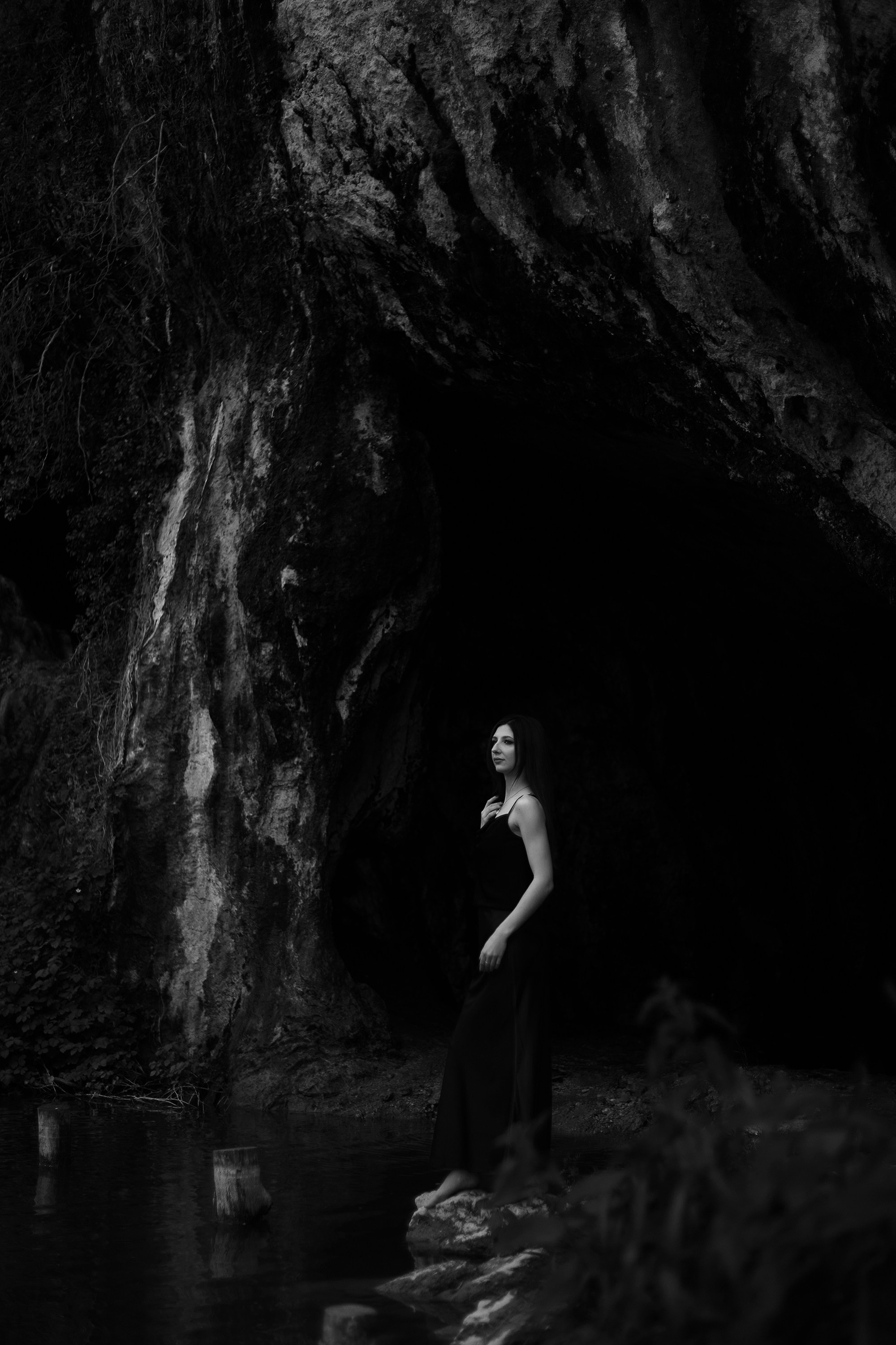Тишина в разрезе скалы. Фотограф Александр Кудинов, Крым: Легкие съемки, живые эмоции