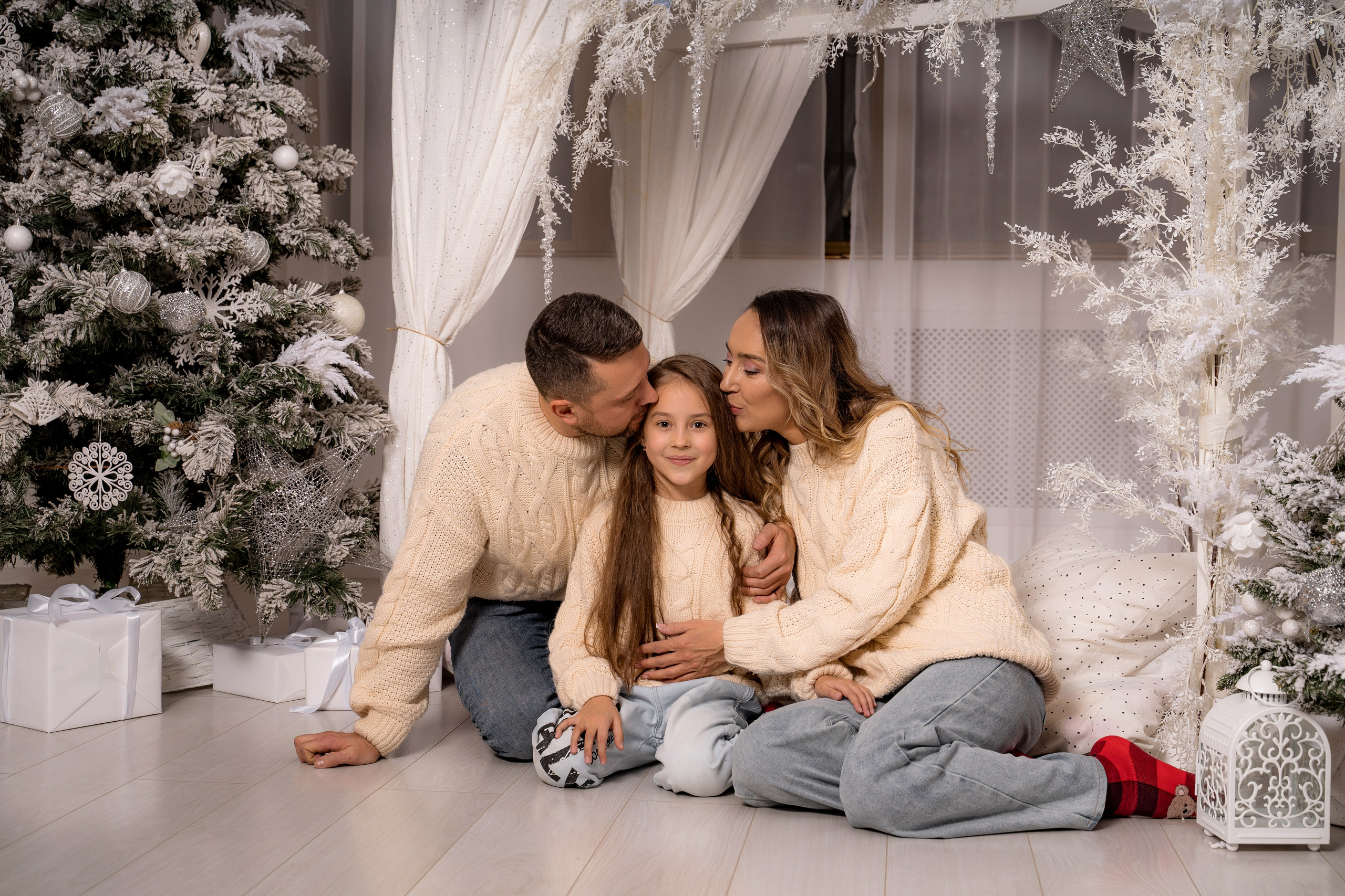 Комплекты Family look. Фотостудия Малина в городе Улан-Удэ. Фотограф Ирина Жарникова
