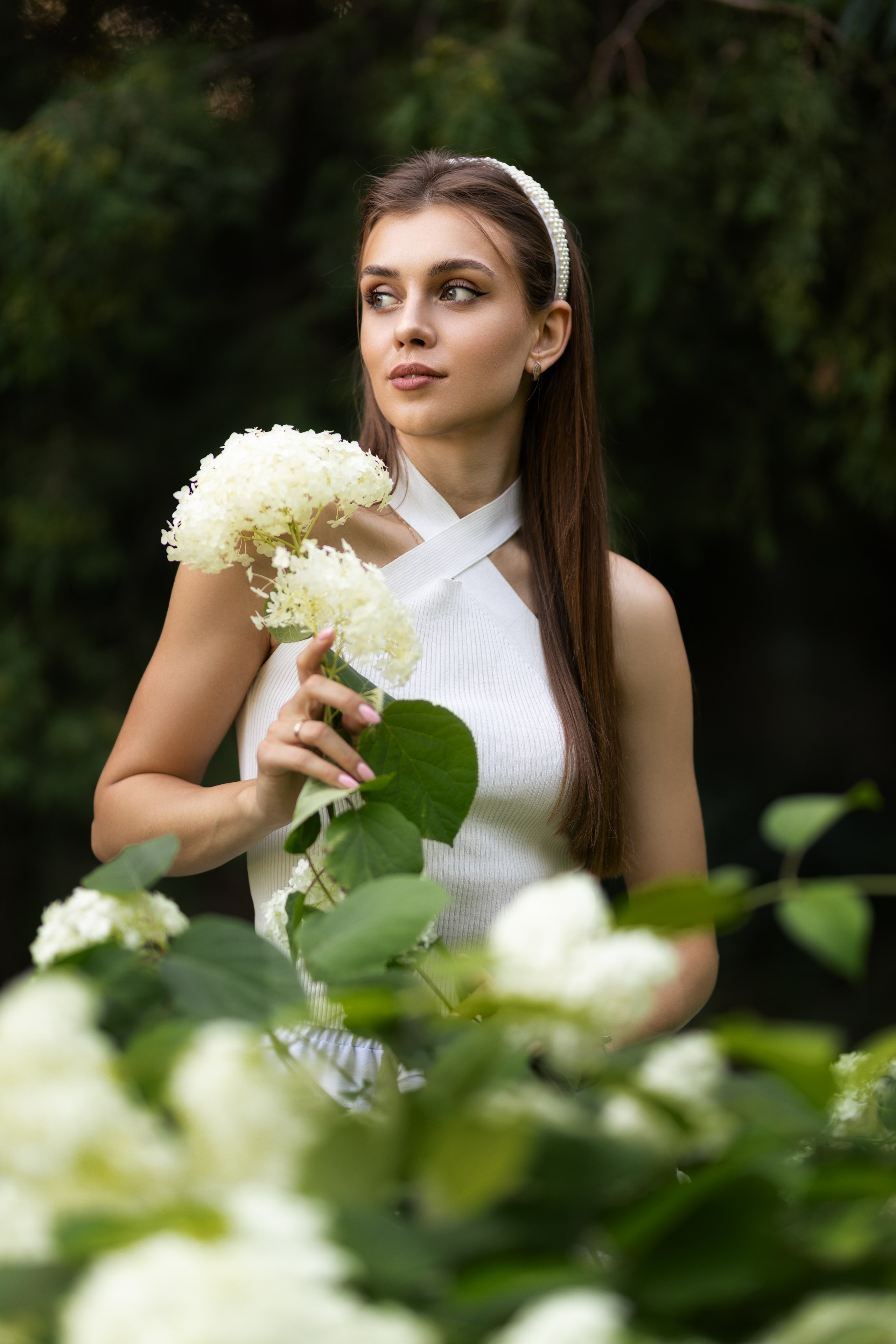 Съемка с Кариной в поле с лавандой в формате для «себя». Дмитрий Шульгин, портретный фотограф в Воронеже