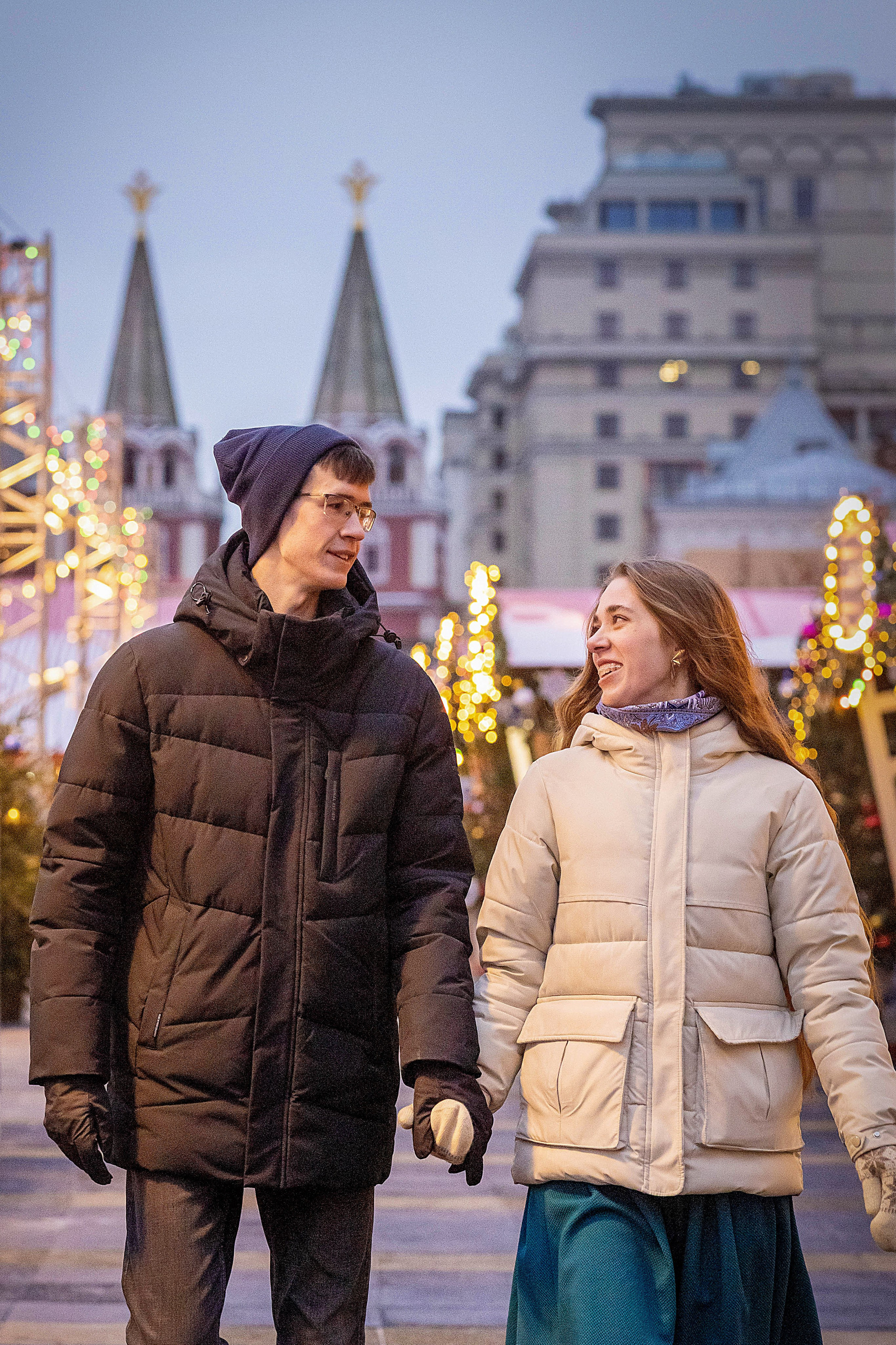 Съемка в Москве на Красной Площади, на ярмарке и на катке!. Фотограф Смоленск-Москва Светлана Мнацаканянц