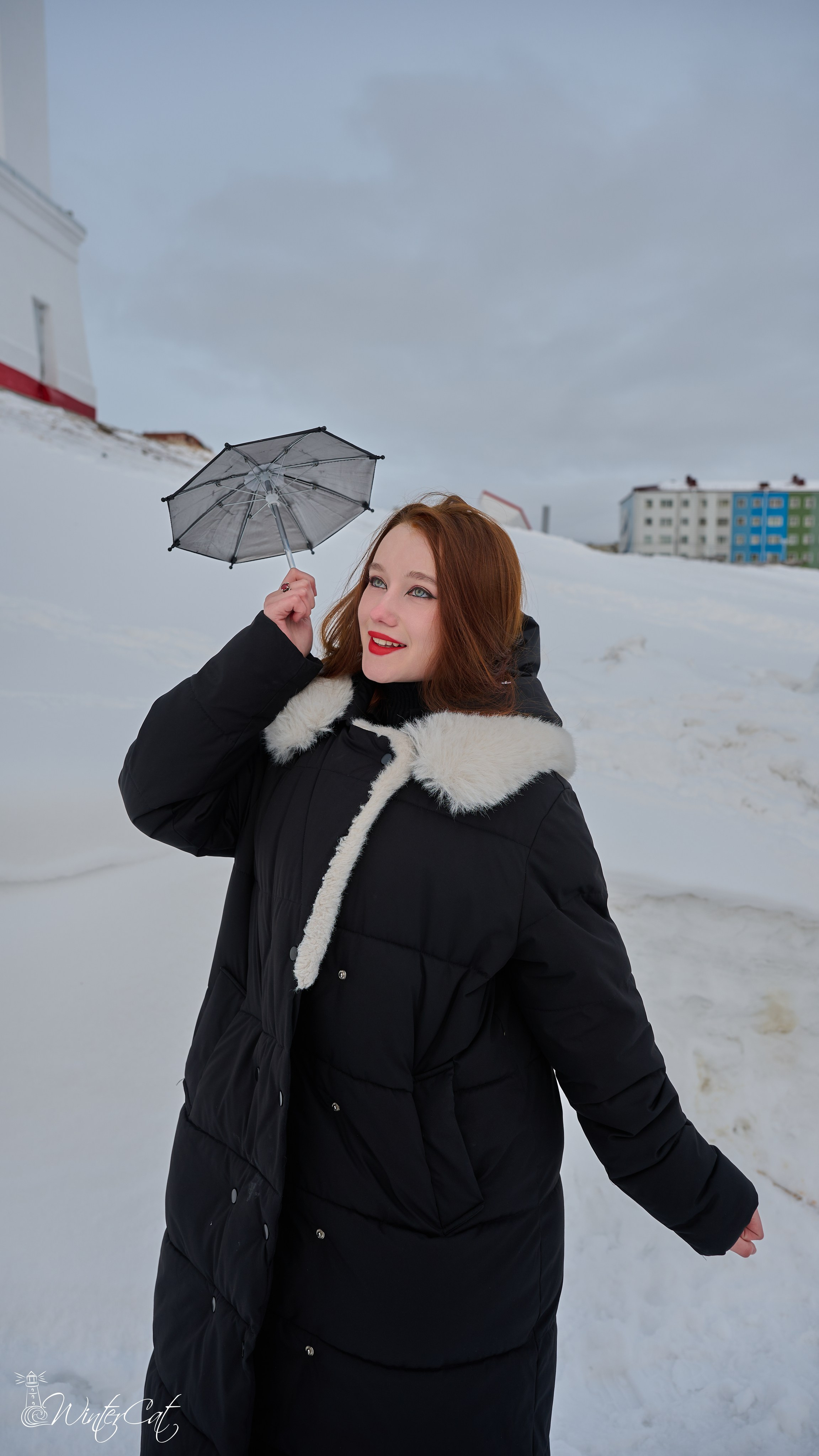 Алёна на Маяке. Портретный и репортажный фотограф в Магадане Андрей Нефедов WinterCatPhoto