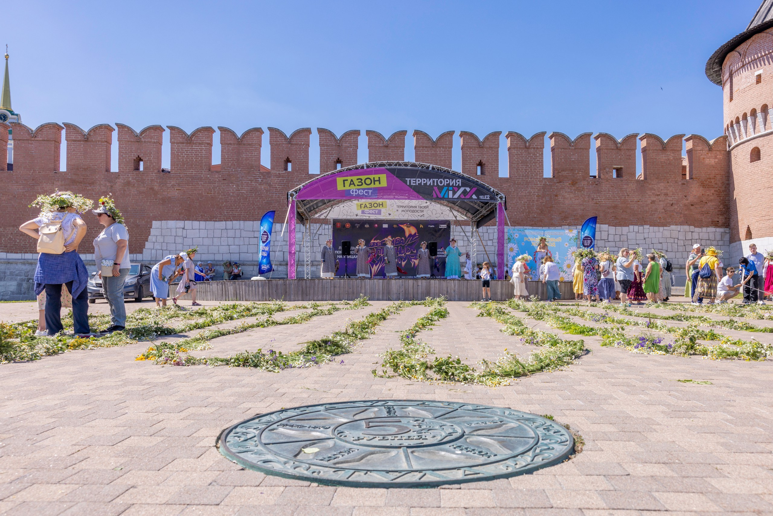 Фестиваль «Ромашковый хоровод». Северная ходьба. Фотограф в Туле Крупский АнДРей. Фотостудия «КАДР71» в Туле