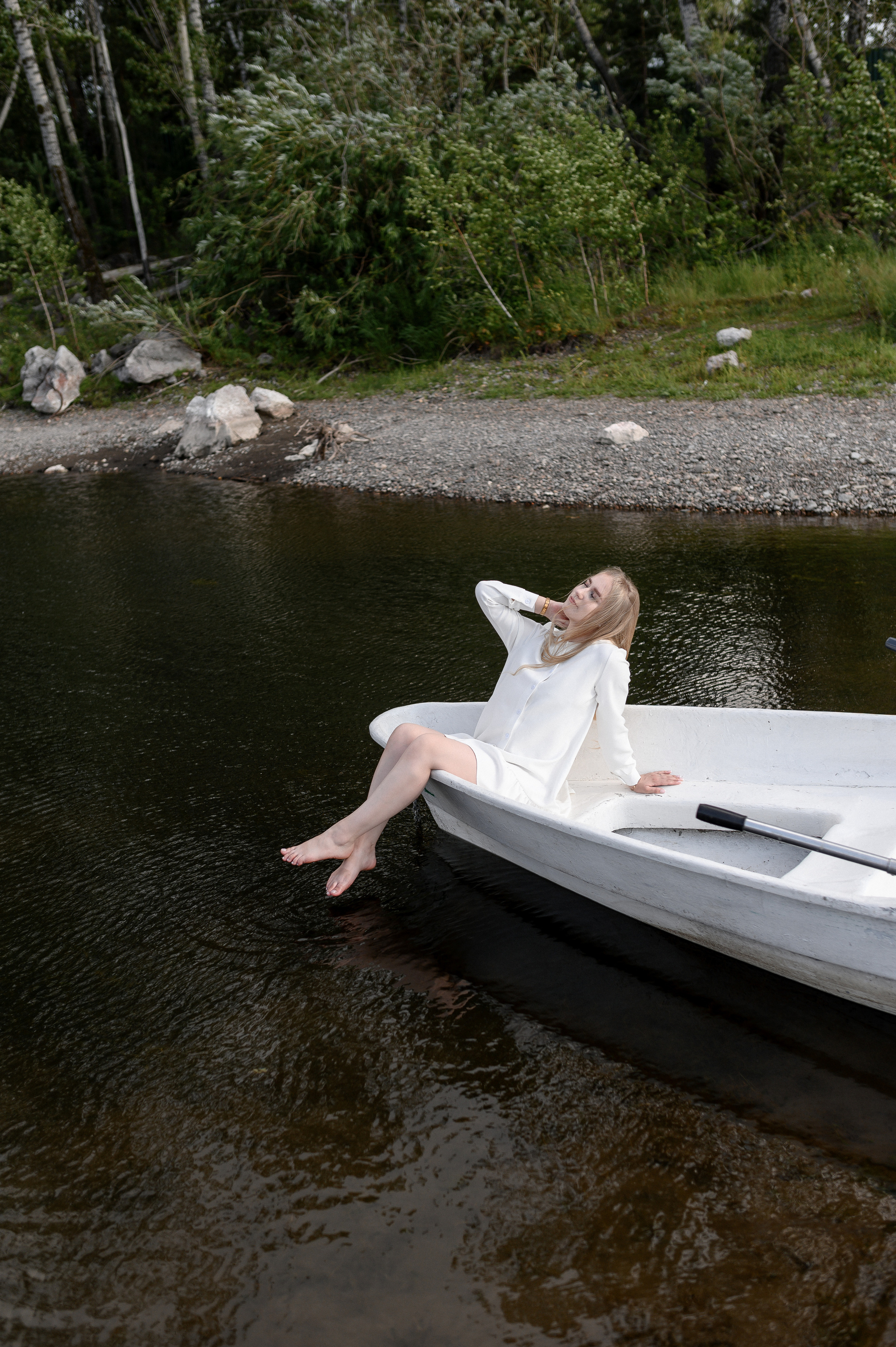 Прогулка на лодочке. Свадебный и семейный фотограф в Красноярске Виктория Тимонина