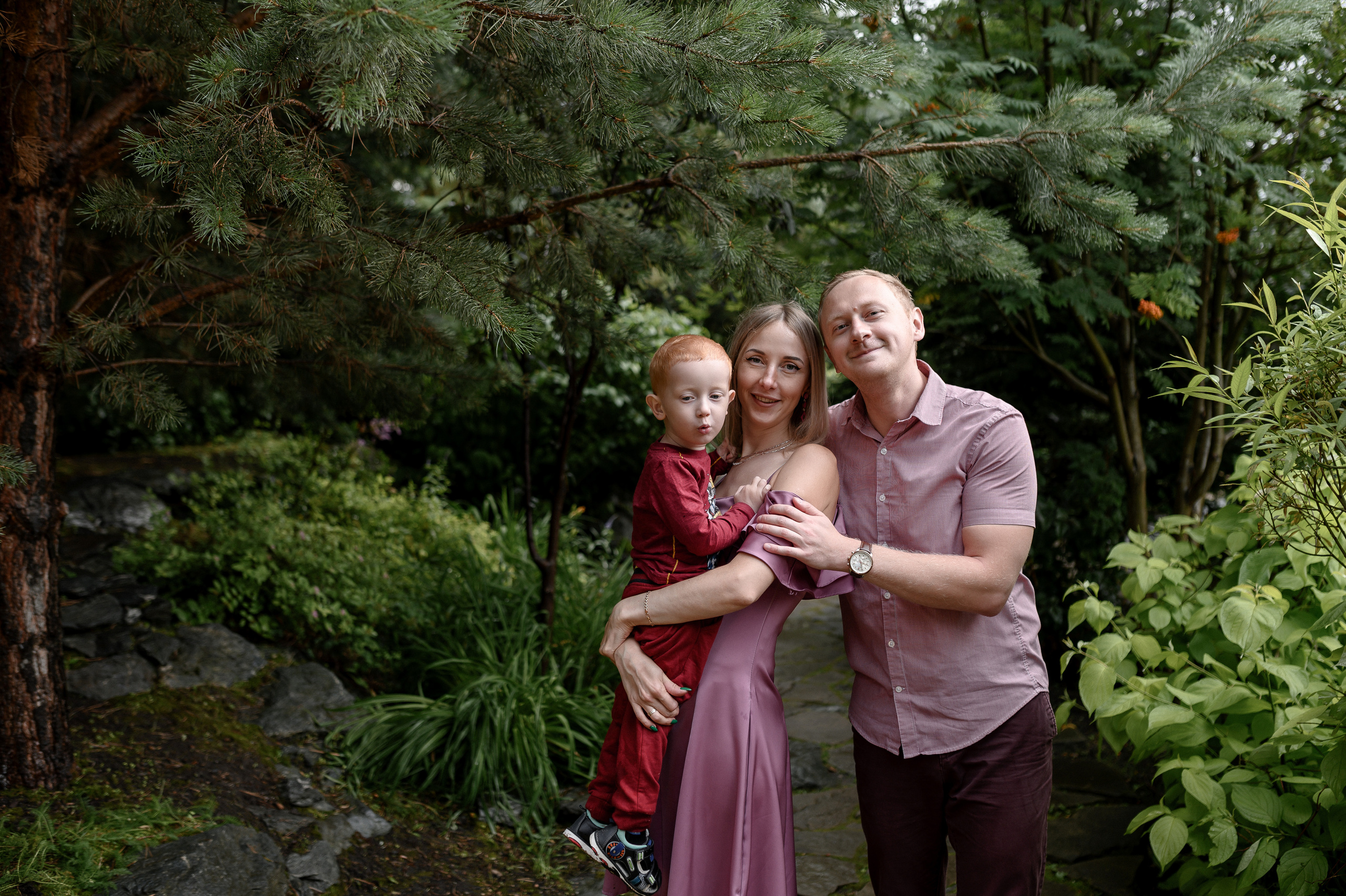 Прогулка в Садах Мечты. Свадебный и семейный фотограф в Красноярске Виктория Тимонина