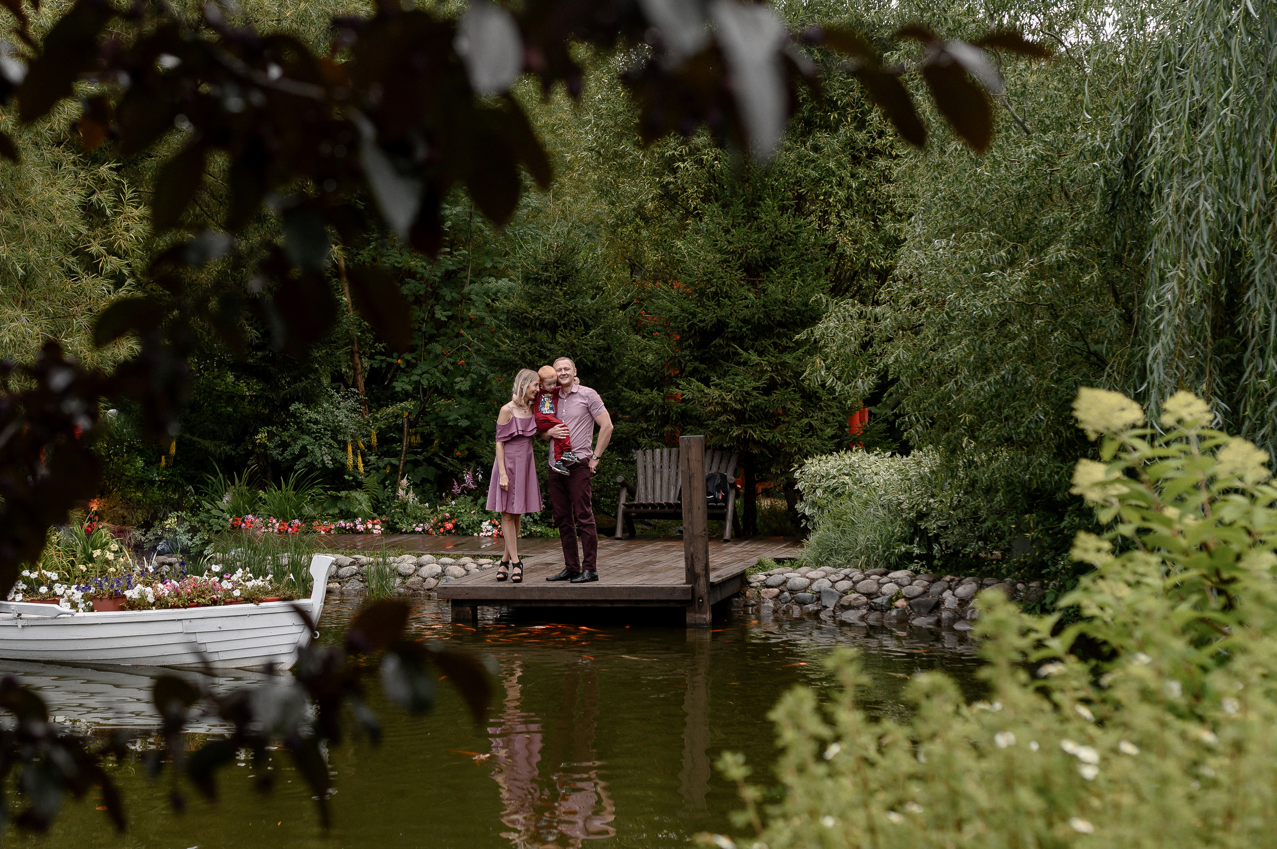 Прогулка в Садах Мечты. Свадебный и семейный фотограф в Красноярске Виктория Тимонина