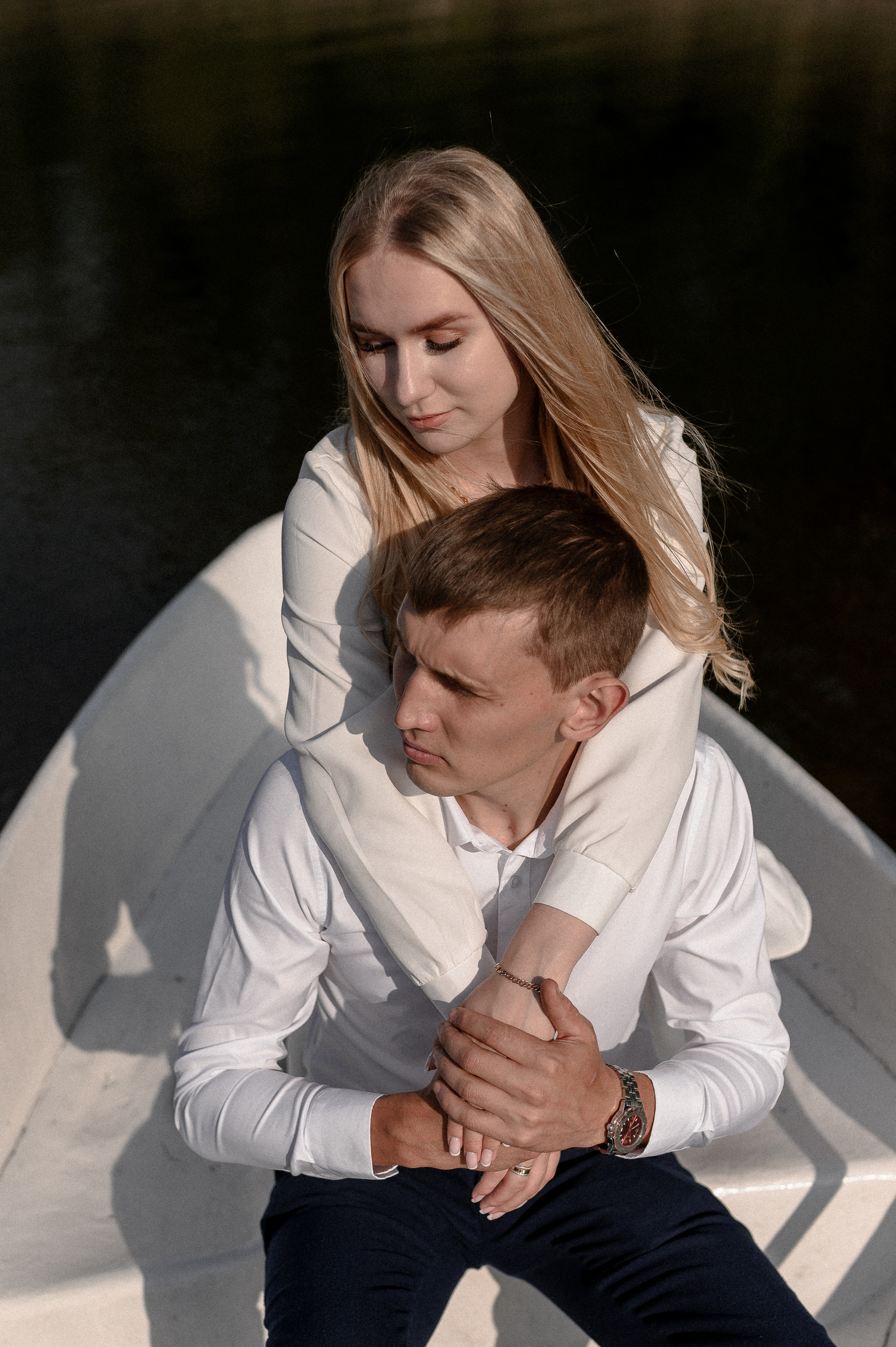 Прогулка на лодочке. Свадебный и семейный фотограф в Красноярске Виктория Тимонина