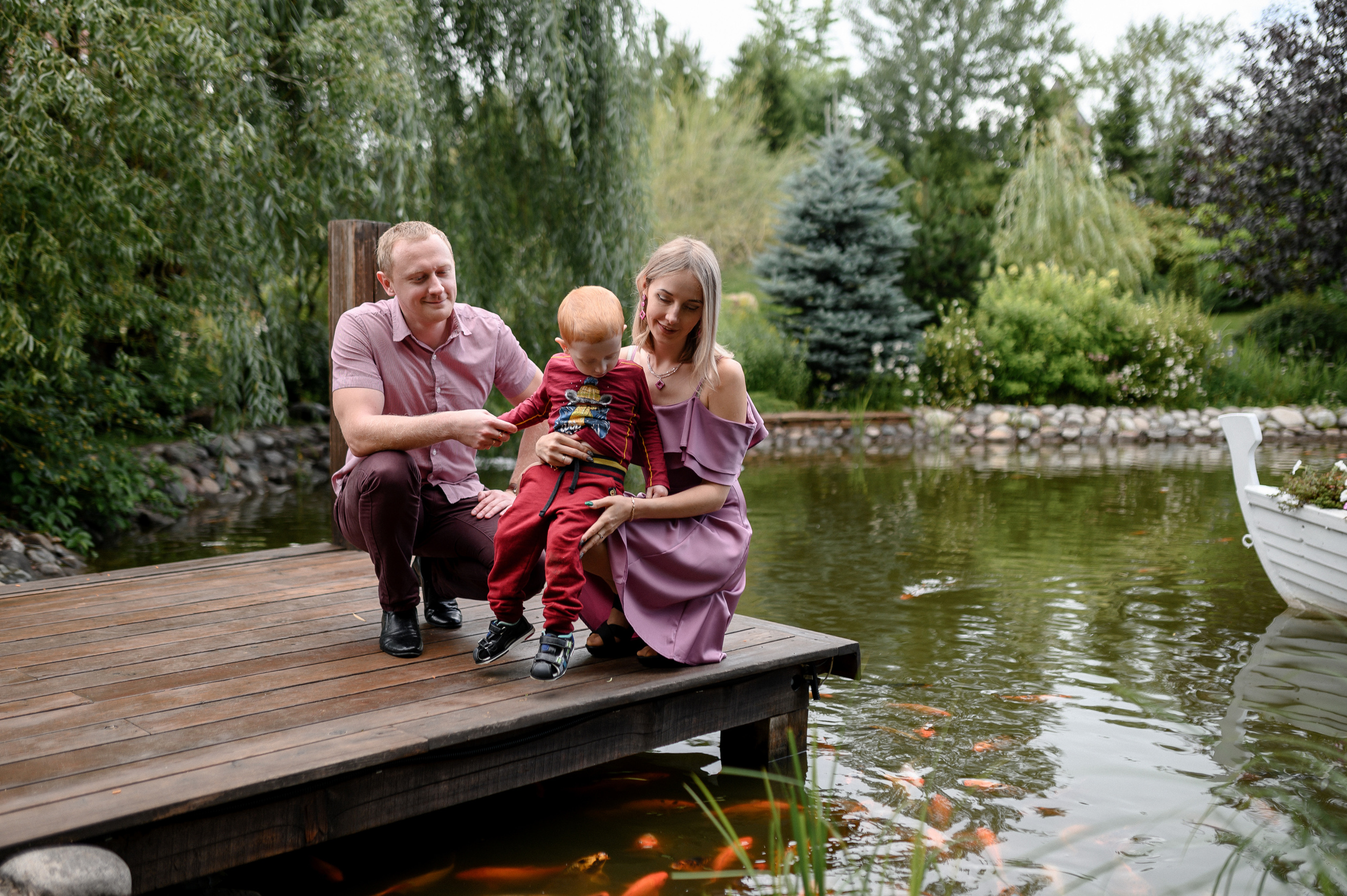 Прогулка в Садах Мечты. Свадебный и семейный фотограф в Красноярске Виктория Тимонина