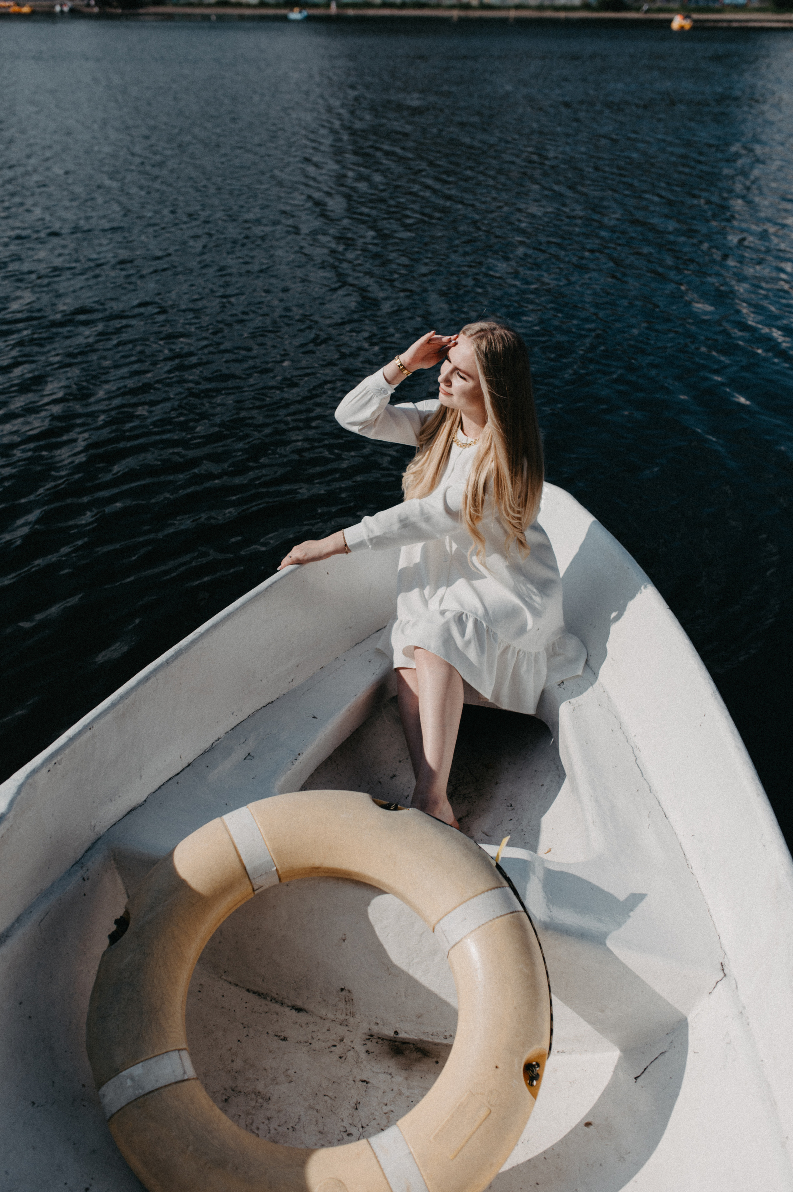 Прогулка на лодочке. Свадебный и семейный фотограф в Красноярске Виктория Тимонина