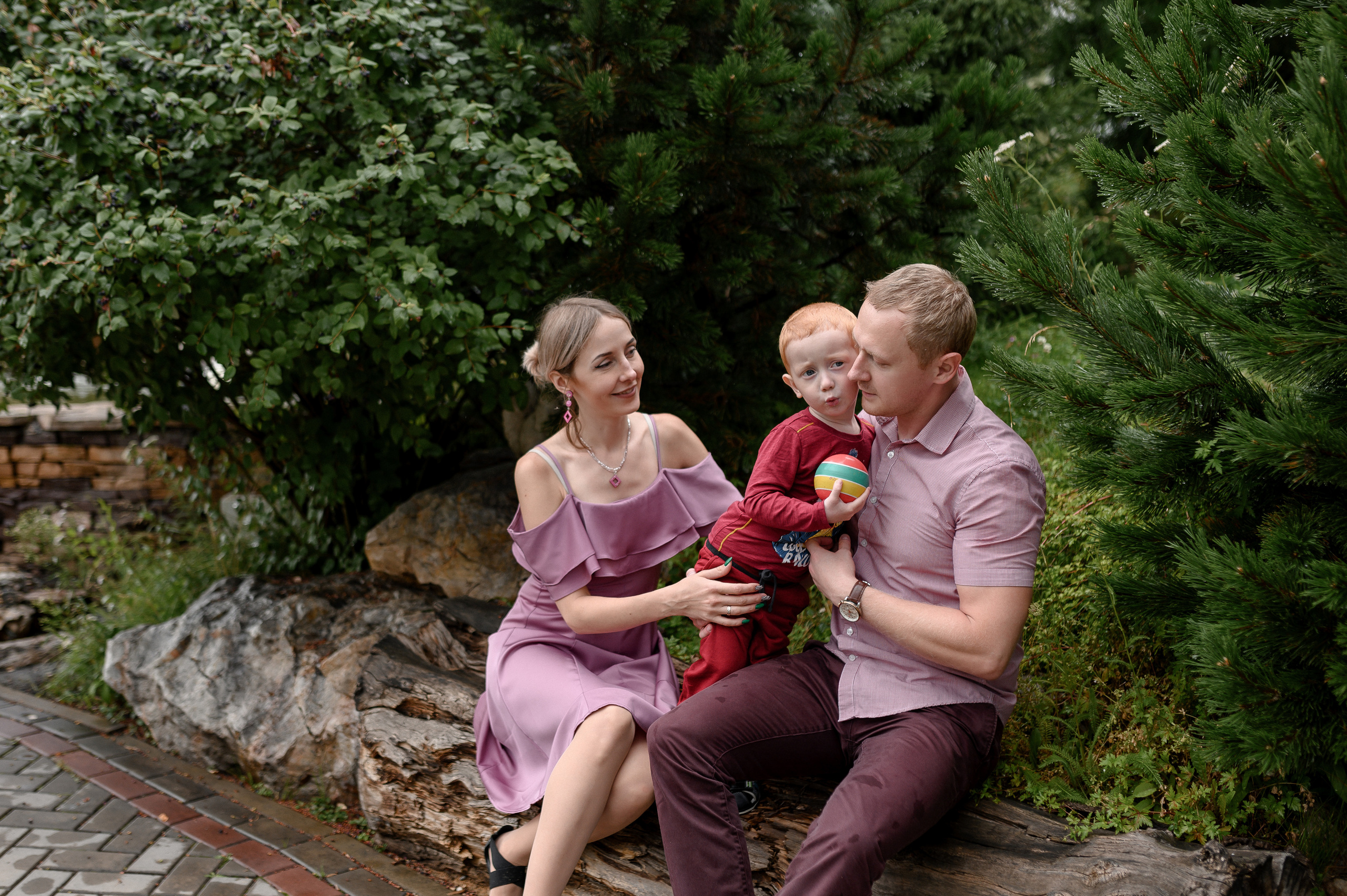 Прогулка в Садах Мечты. Свадебный и семейный фотограф в Красноярске Виктория Тимонина