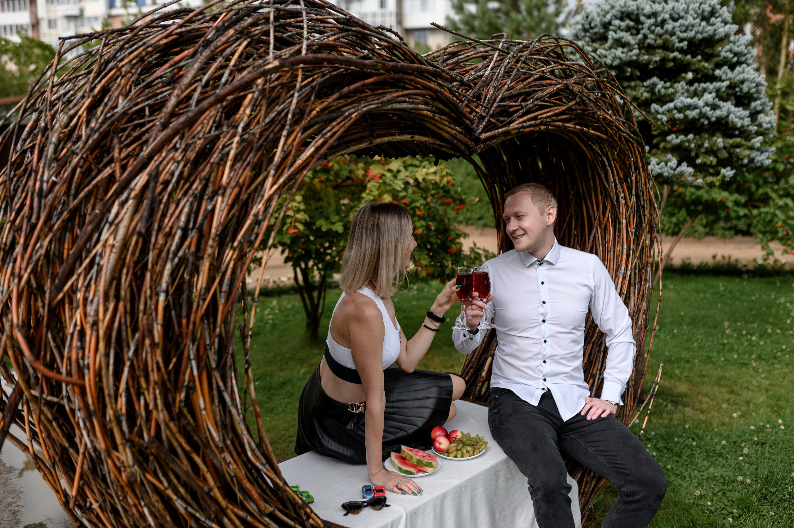 Прогулка в Садах Мечты. Свадебный и семейный фотограф в Красноярске Виктория Тимонина