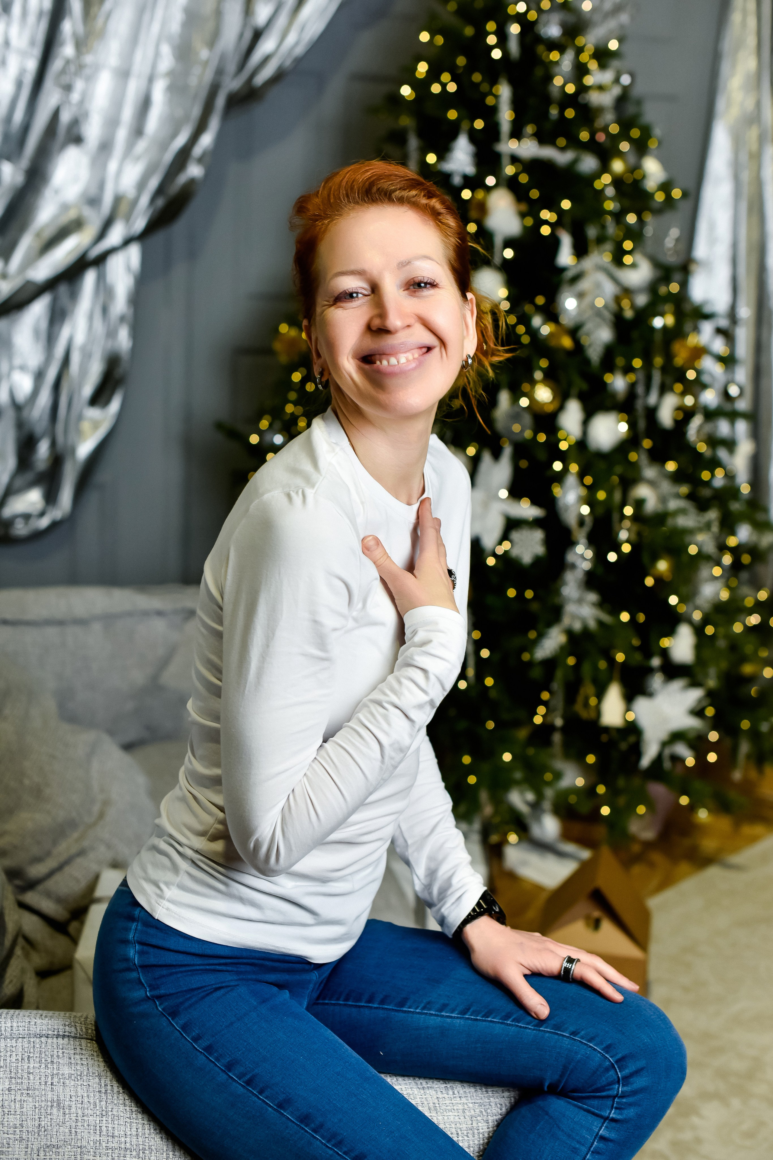 Екатерина с сыновьями