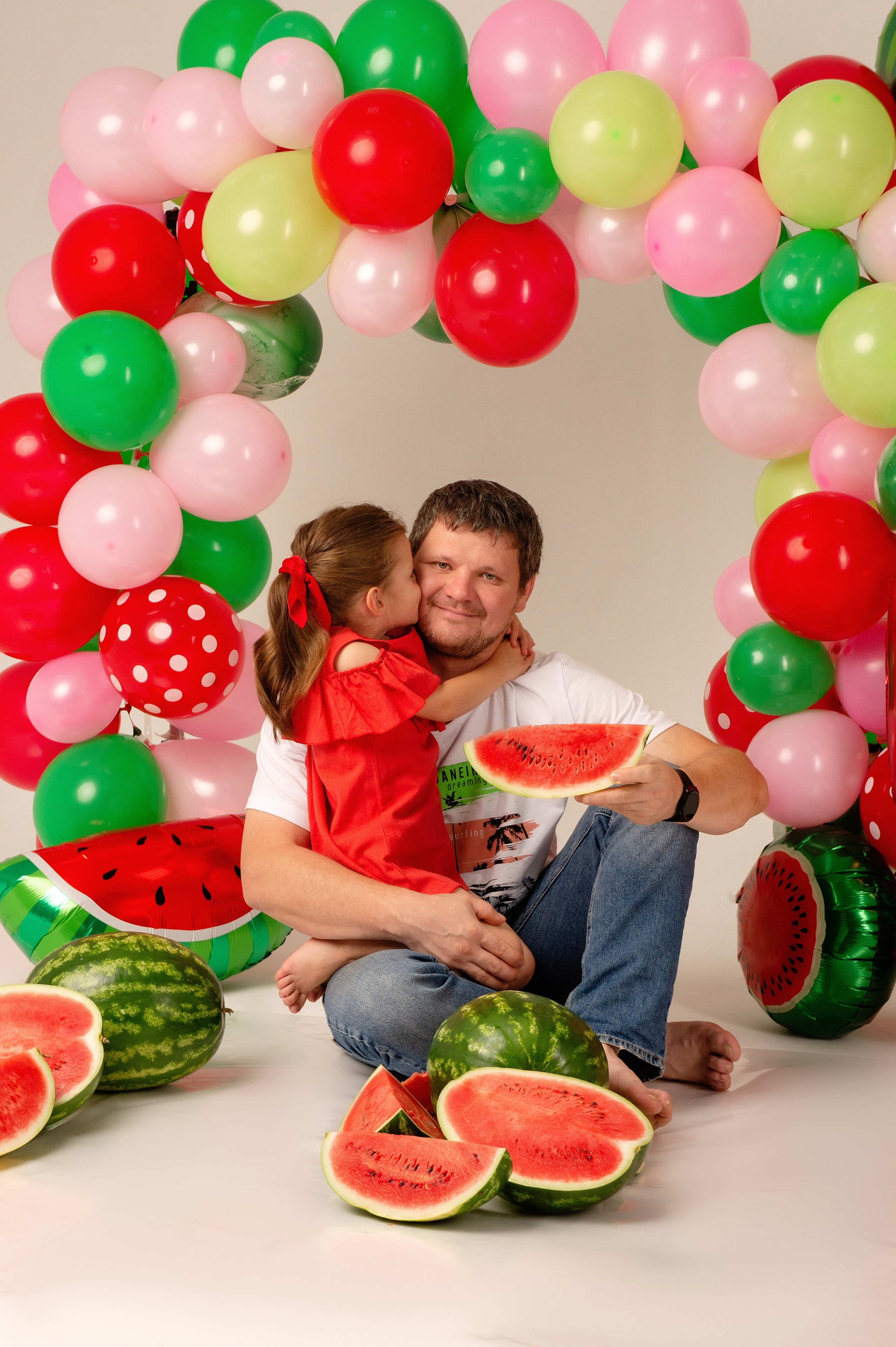 Диана и арбузы. Фотограф беременности в Екатеринбурге Илона Филатьева
