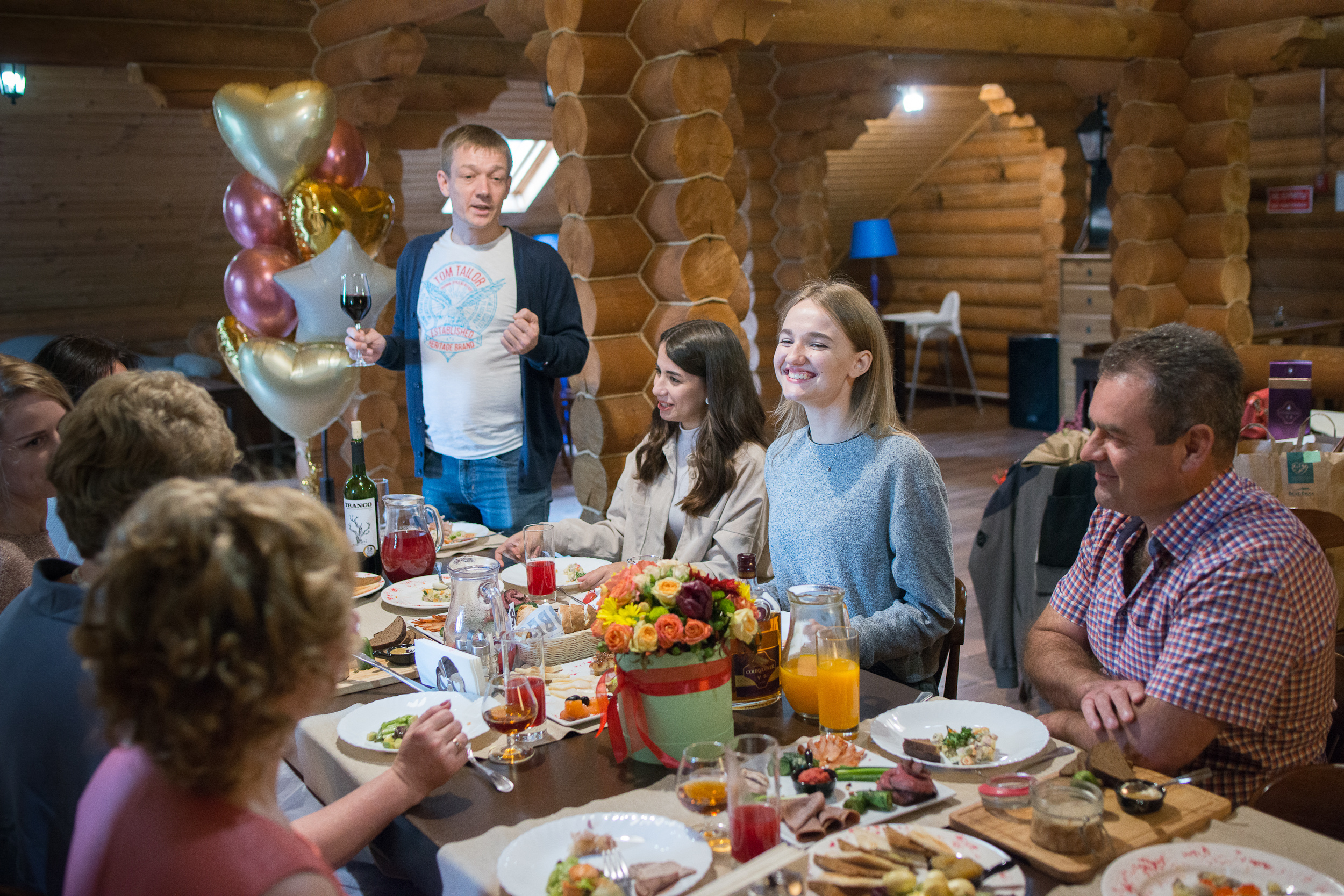 Съемка юбилея в Велегож Парке. Портретный фотограф в Москве Алексей Михайлов
