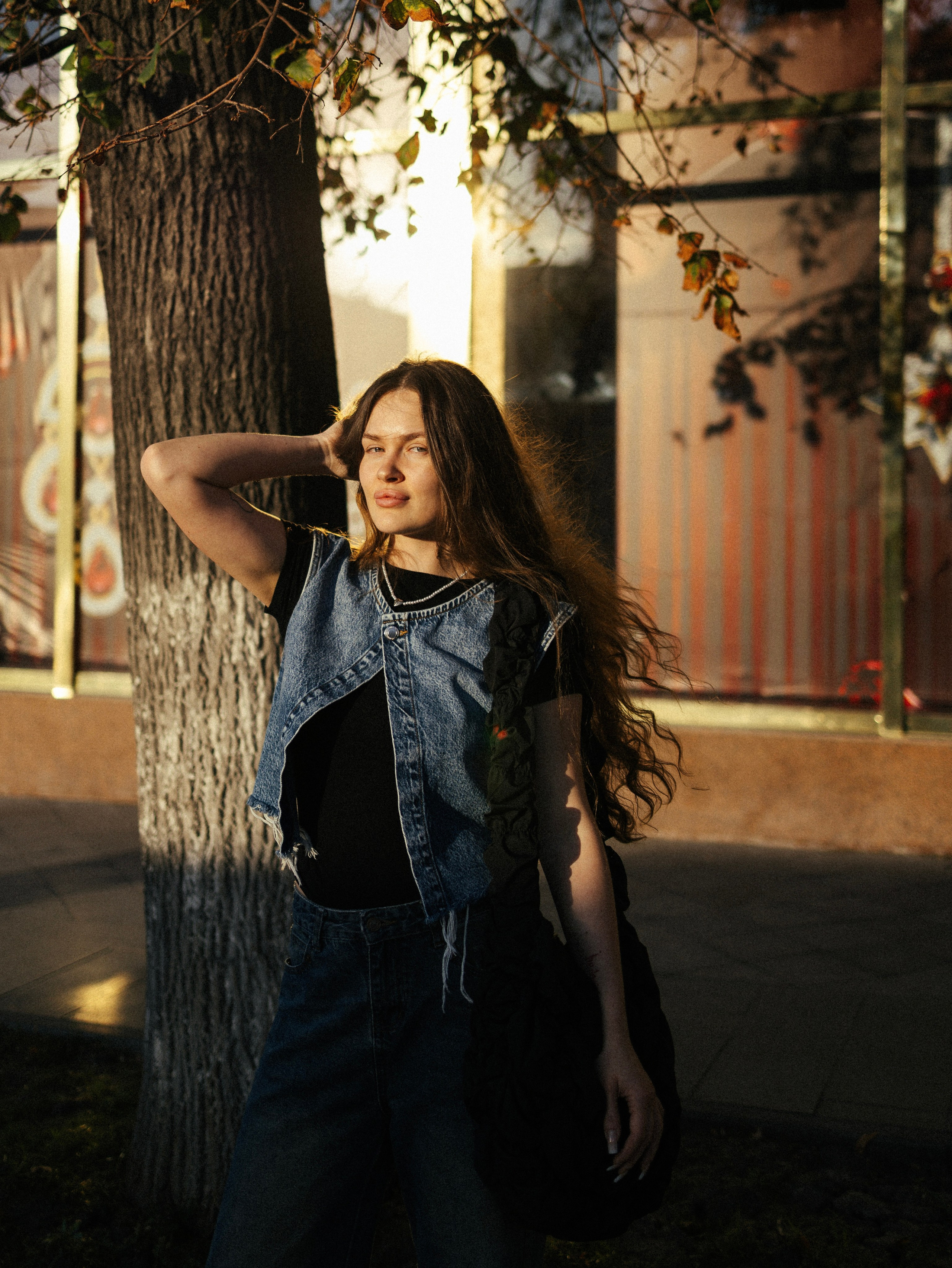 Богиня денима в городе. ElizabetArt — фотограф в Воронеже Елизавета Хлусова