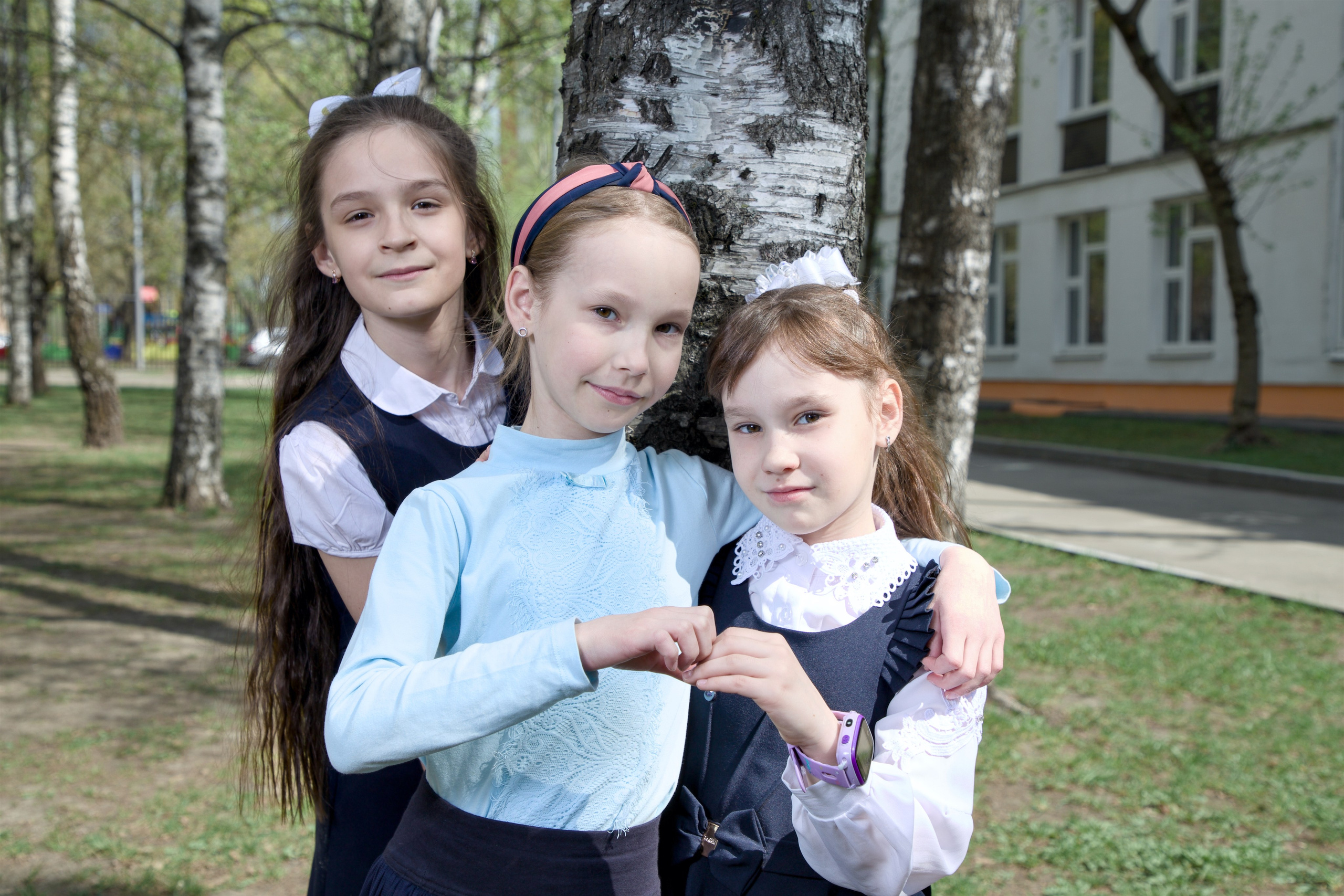 4 класс. Групповые фото. Школьные выпускные альбомы в Москве Марина Николаева