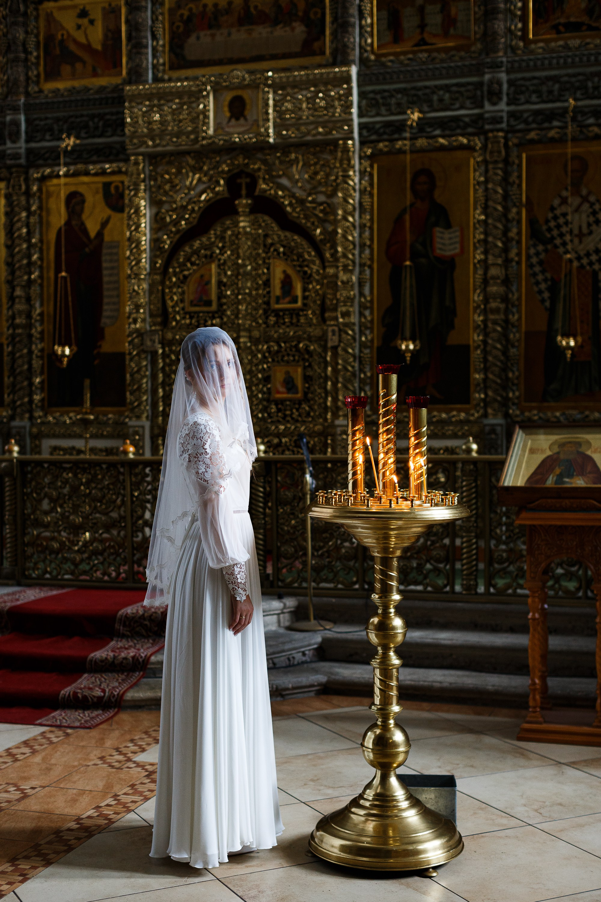 Венчание в храме Живоначальной Троицы на Шаболовке