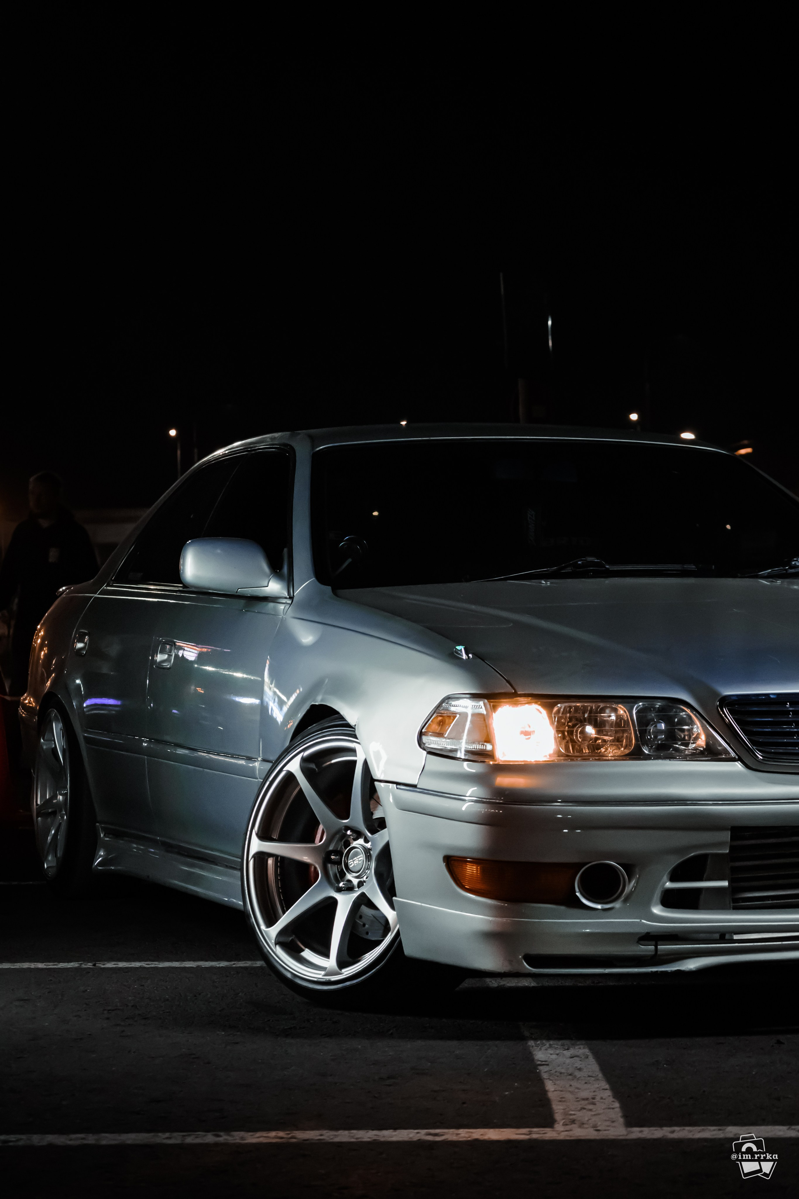 Короткая фотосессия. Toyota Mark II. Ирина Санрайз — Автомобильный фотограф в Москве