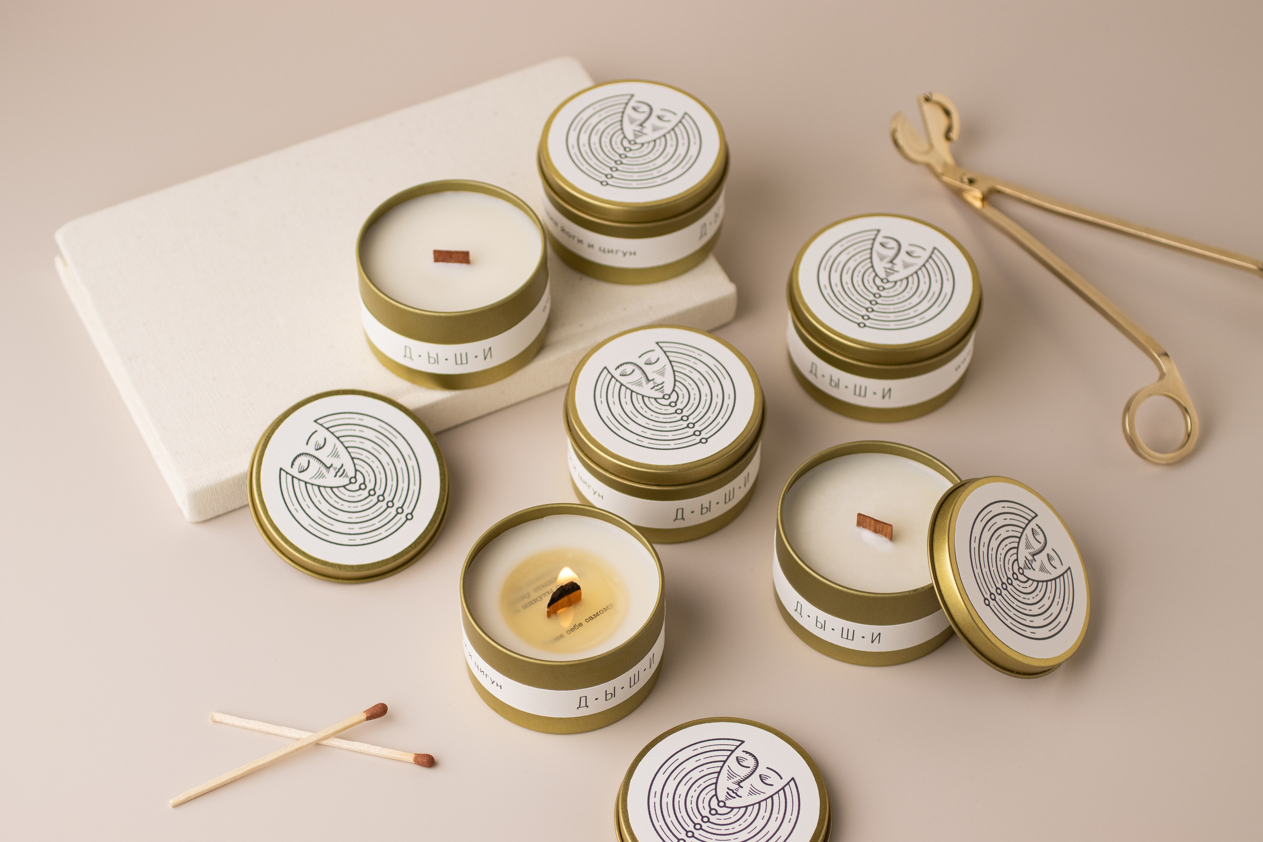 Свечи, мыло, аромасаше. Предметный фотограф в Балашихе Анастасия Михайлова